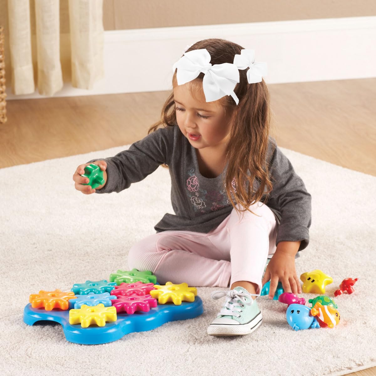 Thinslimer 3 Pack Headband with Clips Set Uniform Hair Accessories Bow Headbands for Girls White Headband for Women