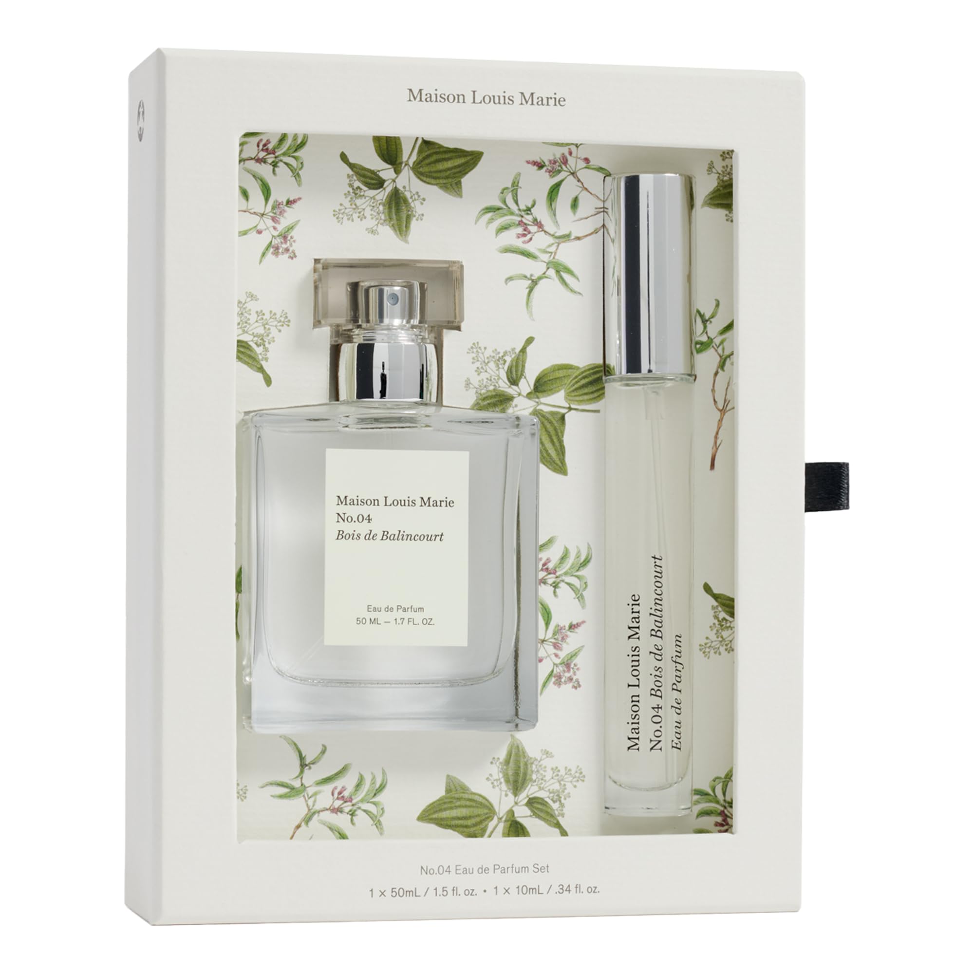 Maison Louis Marie - No.4 Bois De Balincourt Eau De Parfum 2-Piece Holiday Gift Set | Luxury Clean Beauty + Non-Toxic Fragrance