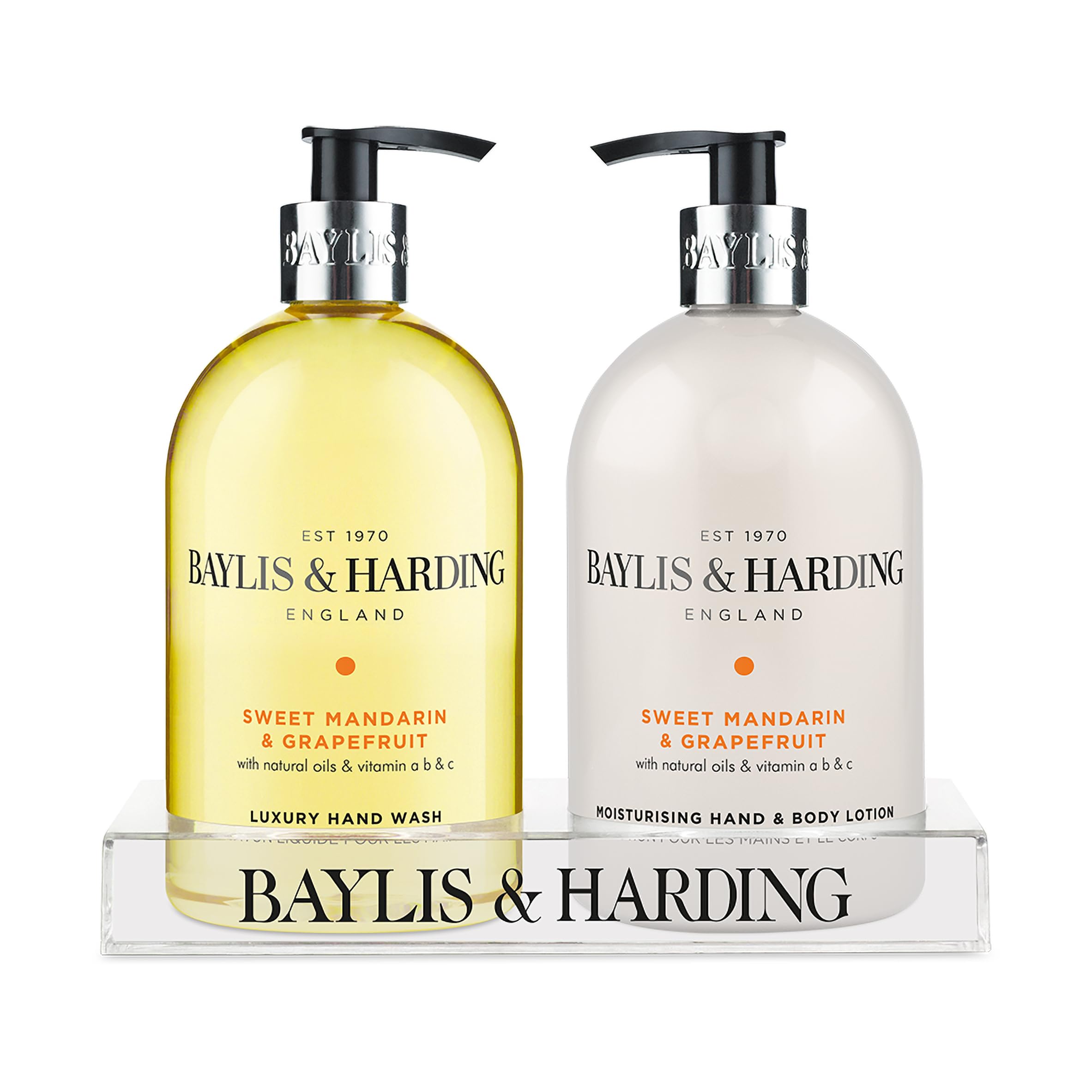 Baylis & Harding Sweet Mandarin & Grapefruit 16.9 Ounces Hand Wash & Lotion