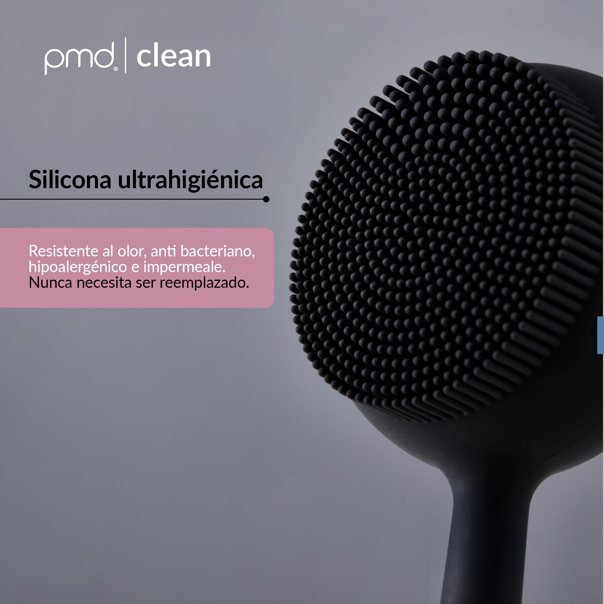 Pmd Clean - Smart Facial Cleansing Device With Silicone Brush & Anti-Aging Massager - Waterproof - Sonicglow Vibration Technolog