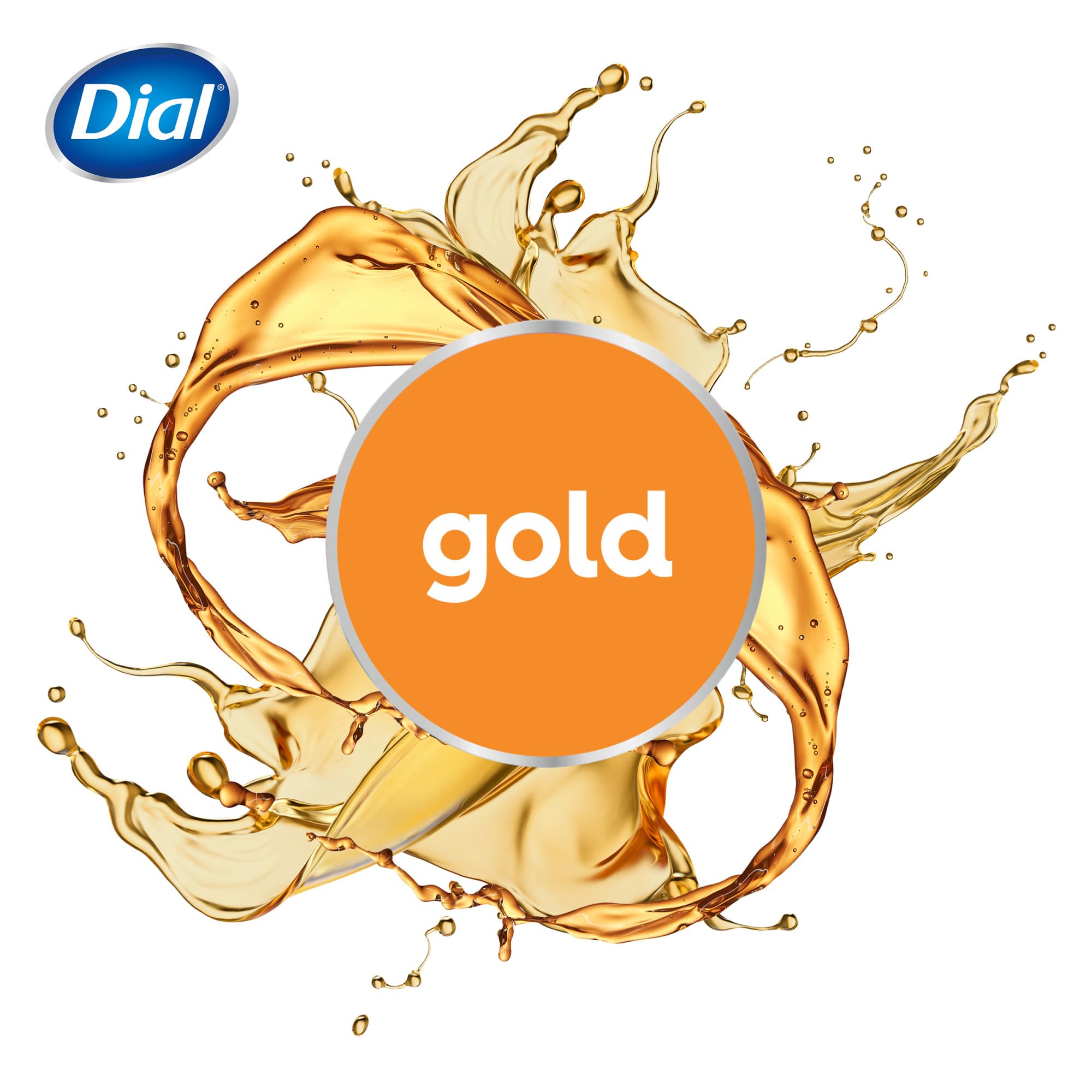 Dial Antibacterial Deodorant Bar Soap, Advanced Clean, Gold, 4 Oz, 32 Bars