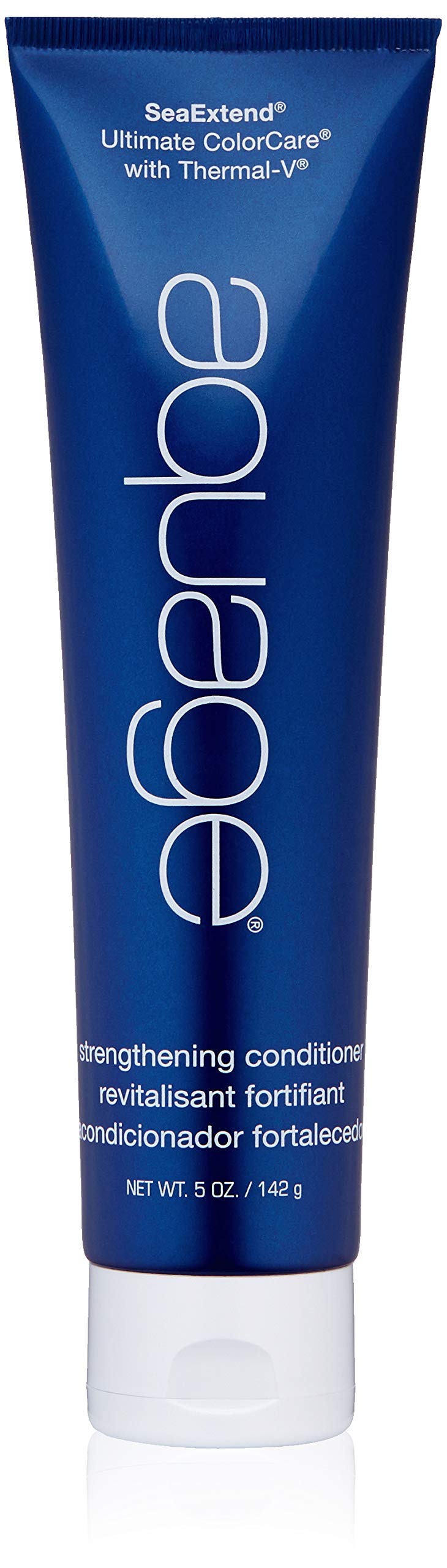 Aquage Seaextend Strengthening Conditioner, 5 Oz, Luxurious Conditioner Prevents Haircolor Fade And Thermal Styling Damage, Uva/