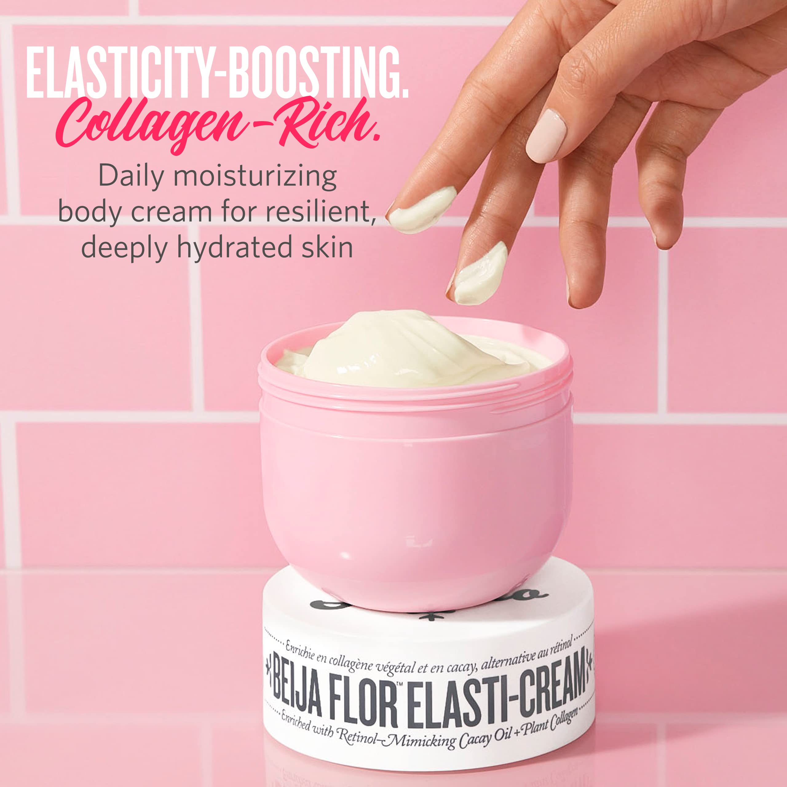 Beija Flor Elasti-Cream By Sol De Janeiro, 2.5 Oz Body Cream For Women