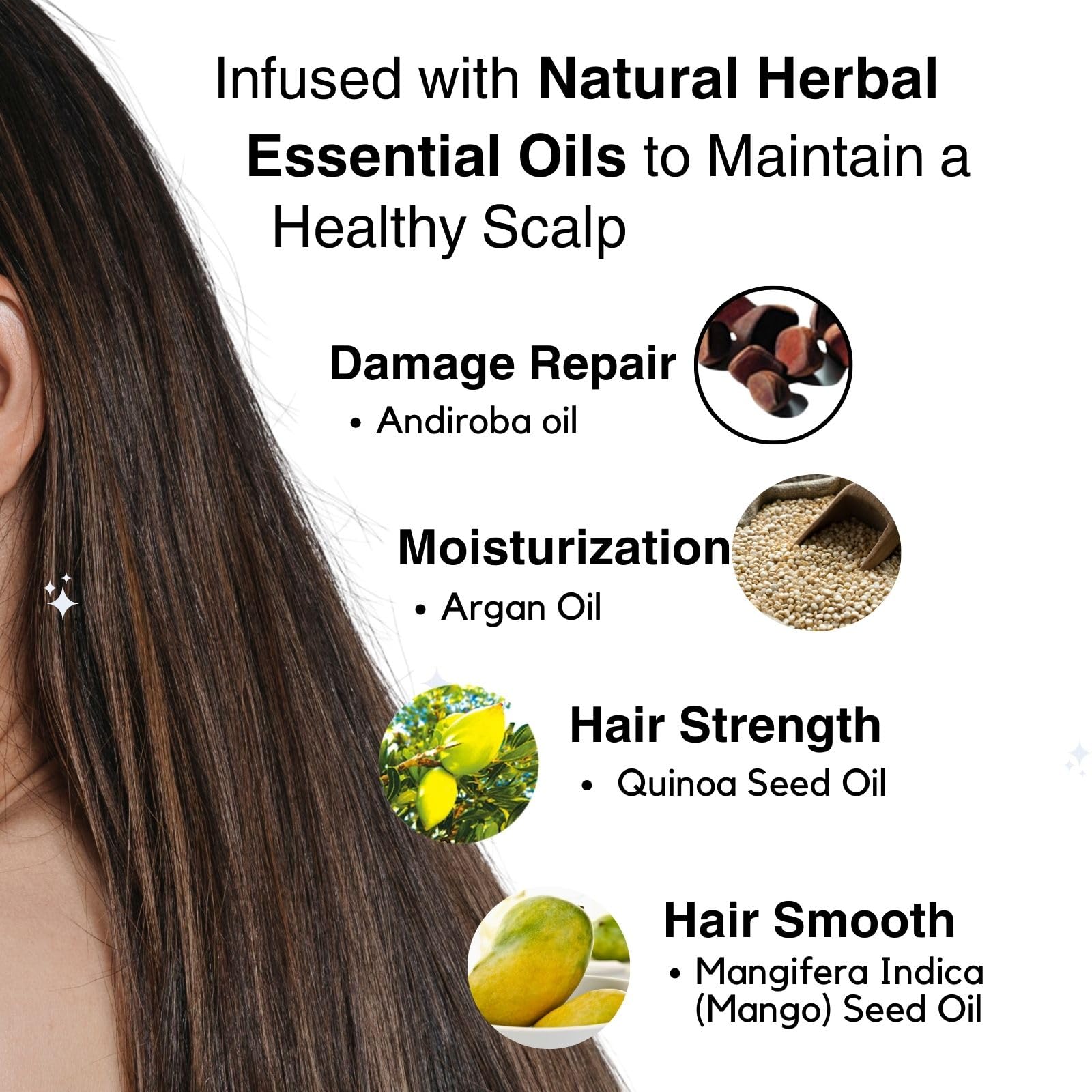 Moist Diane Perfect Beauty Natural Hair Shampoo With Pump For Men & Women, Organic Keratin Hydrating & Moisturizing Japanese Hai