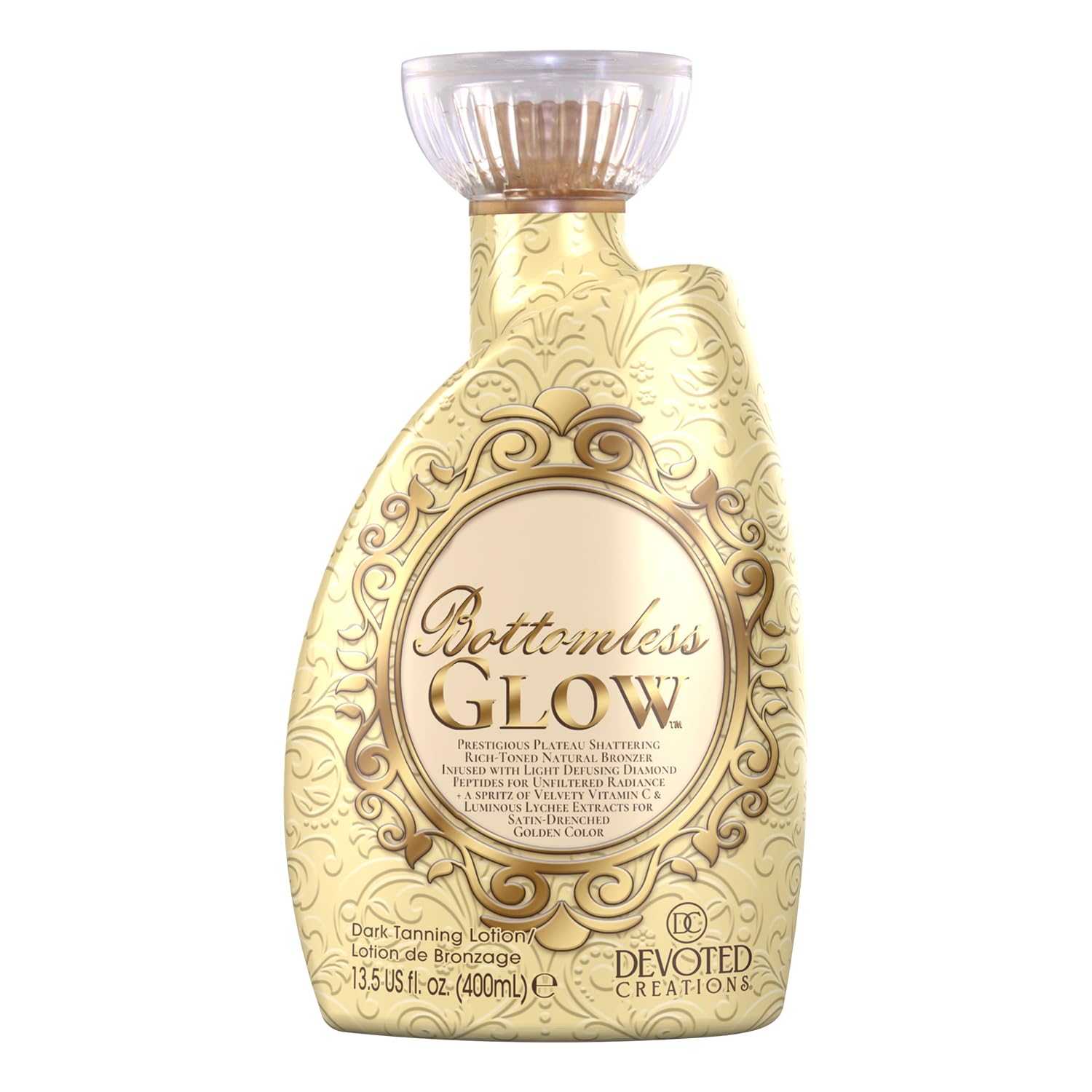 Devoted Creations Bottomless Glow  Prestigious Plateau Shattering RichToned Natural Bronzer For SatinDrenched Golden Color Da