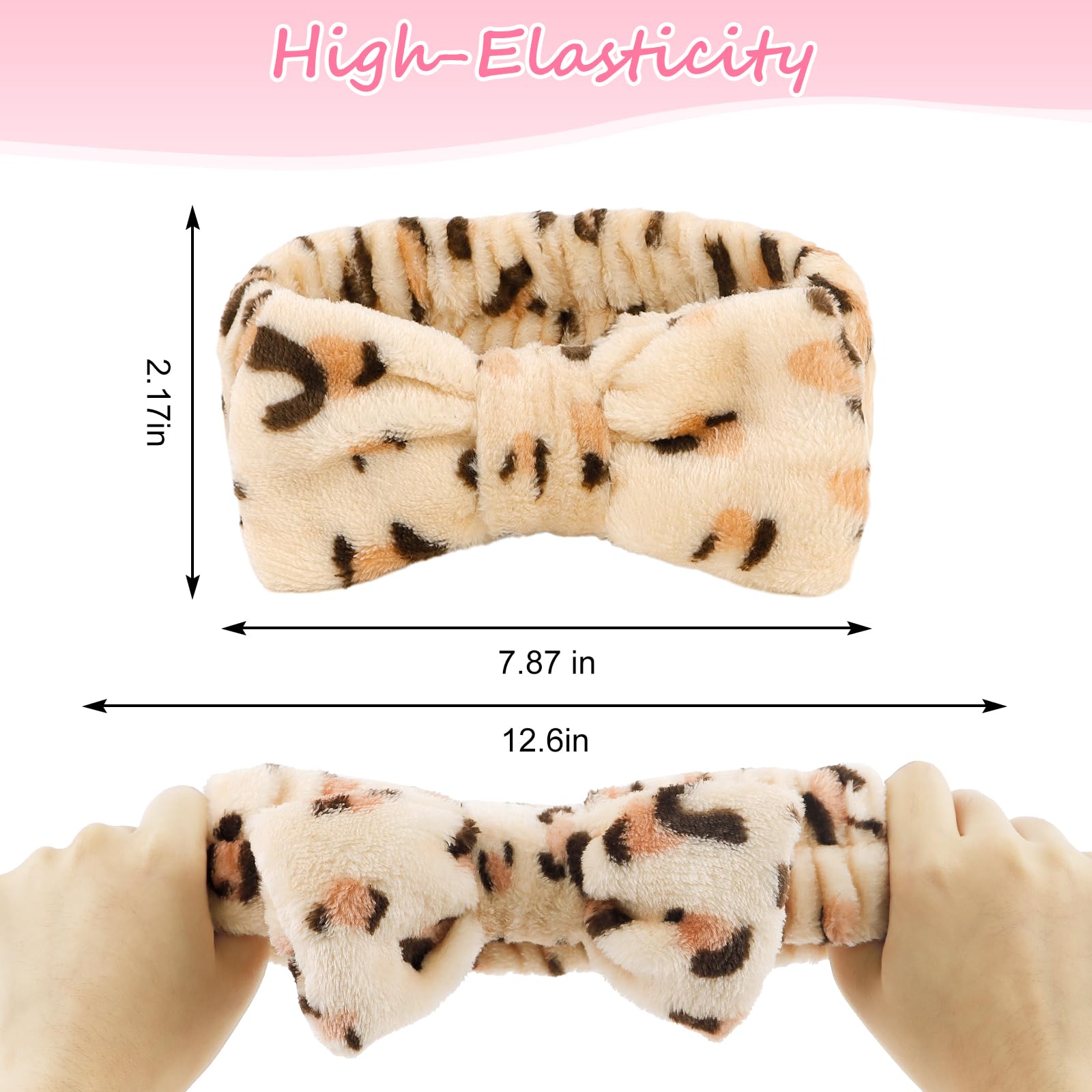 Ondder 6 Pack Makeup Headband Spa Headbands For Women Girls-Series 2