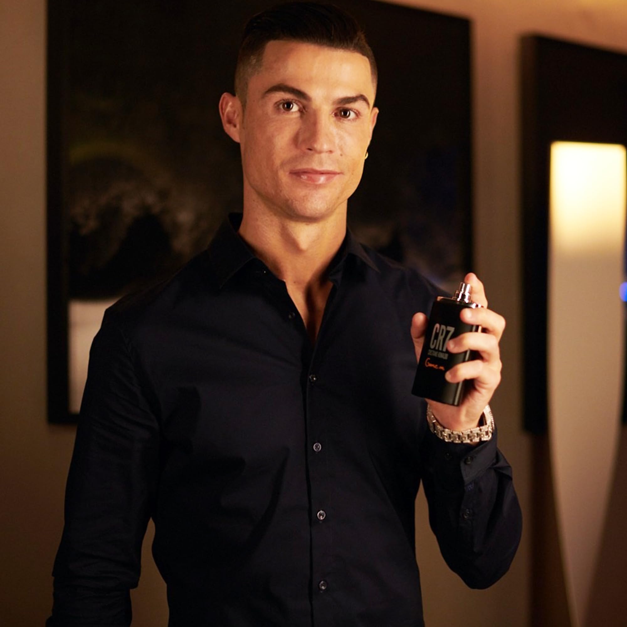 Cristiano Ronaldo Eau De Toilette Cologne Scent For Men - With Papaya, Ice, Cedar, And Cashmere Wood - From Cristiano Ronaldo'S