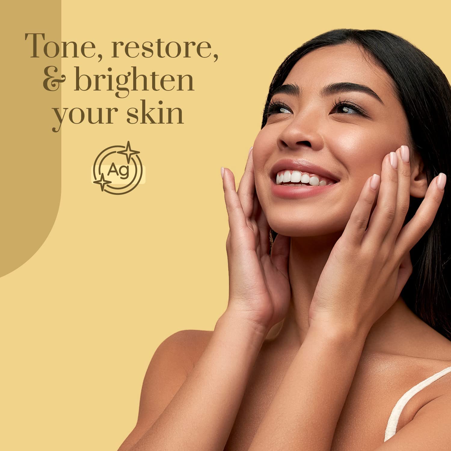 Clear Beauty 24K Gold And Collagen Daily Face Moisturizer - Reduces Age Spots, Fine Lines & Wrinkles, Lifting & Firming Day Crea