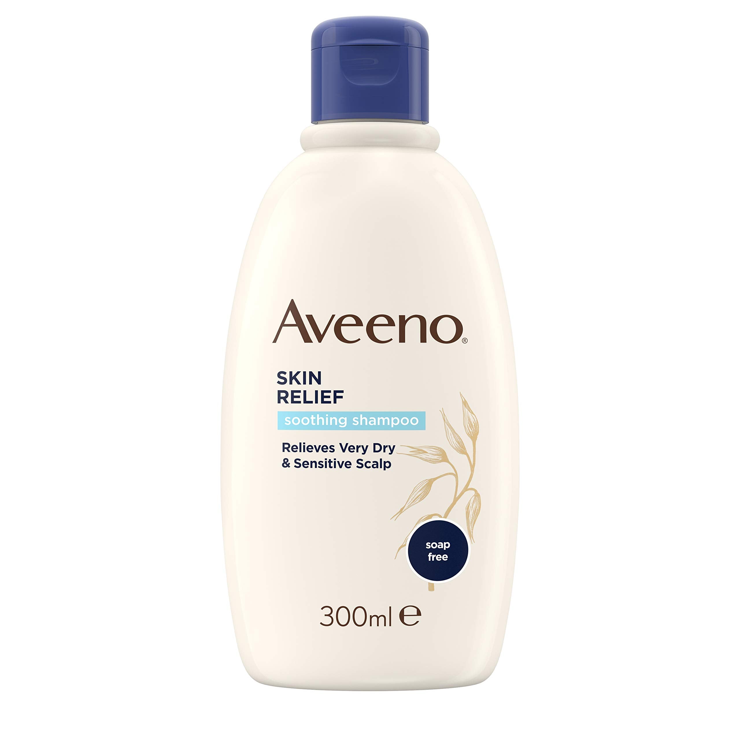 Aveeno Skin Relief Soothing Shampoo, 300ml - Gentle Formula for Dry Scalp, 10.2 Fl Oz, Model 31900