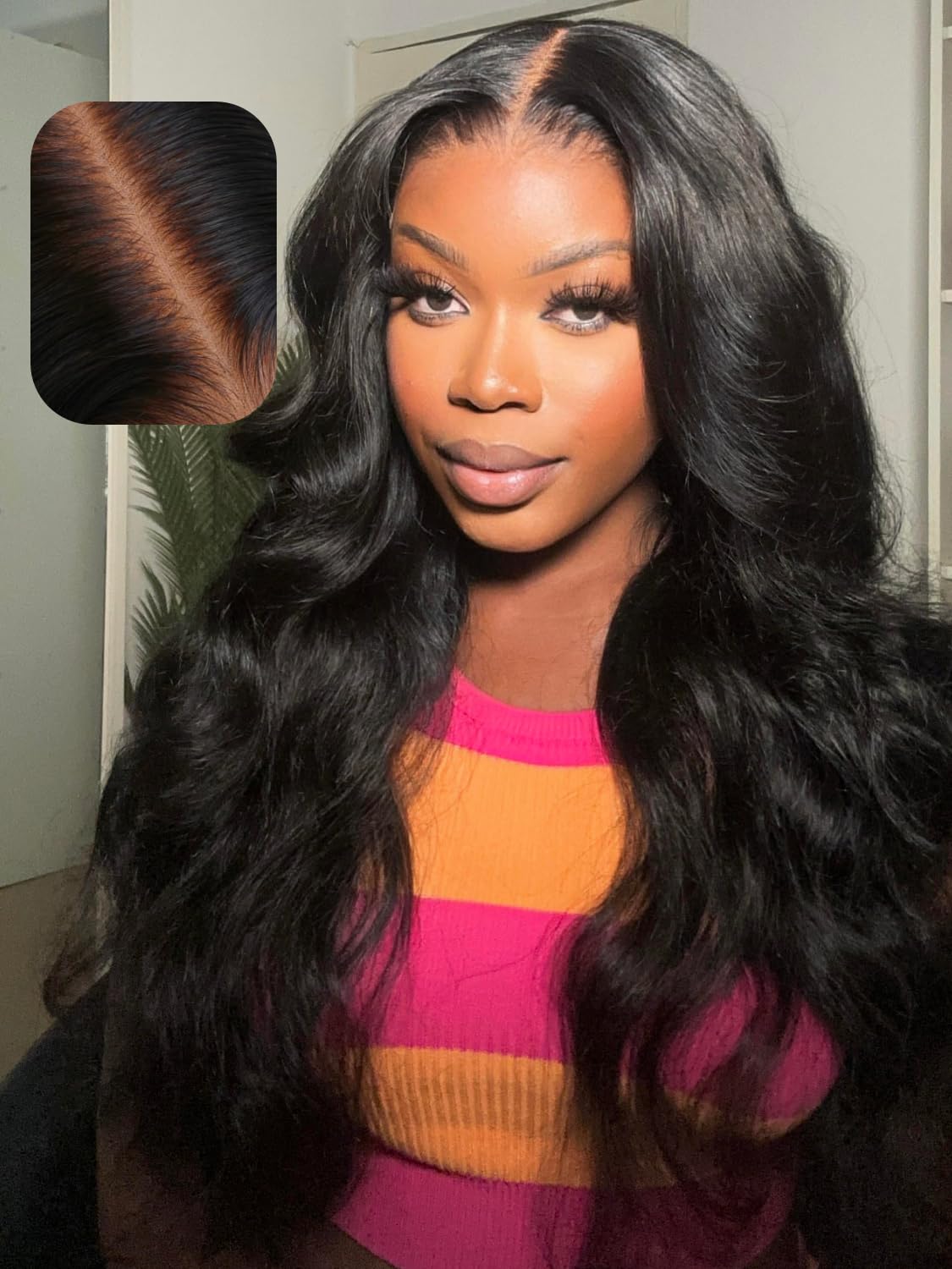 UNICE Pre Everything Glueless Frontal Wig Body Wave 13X4 HD Pre Cut Lace Front Wigs Human Hair Pre Bleached Invisible Bye Bye Kn