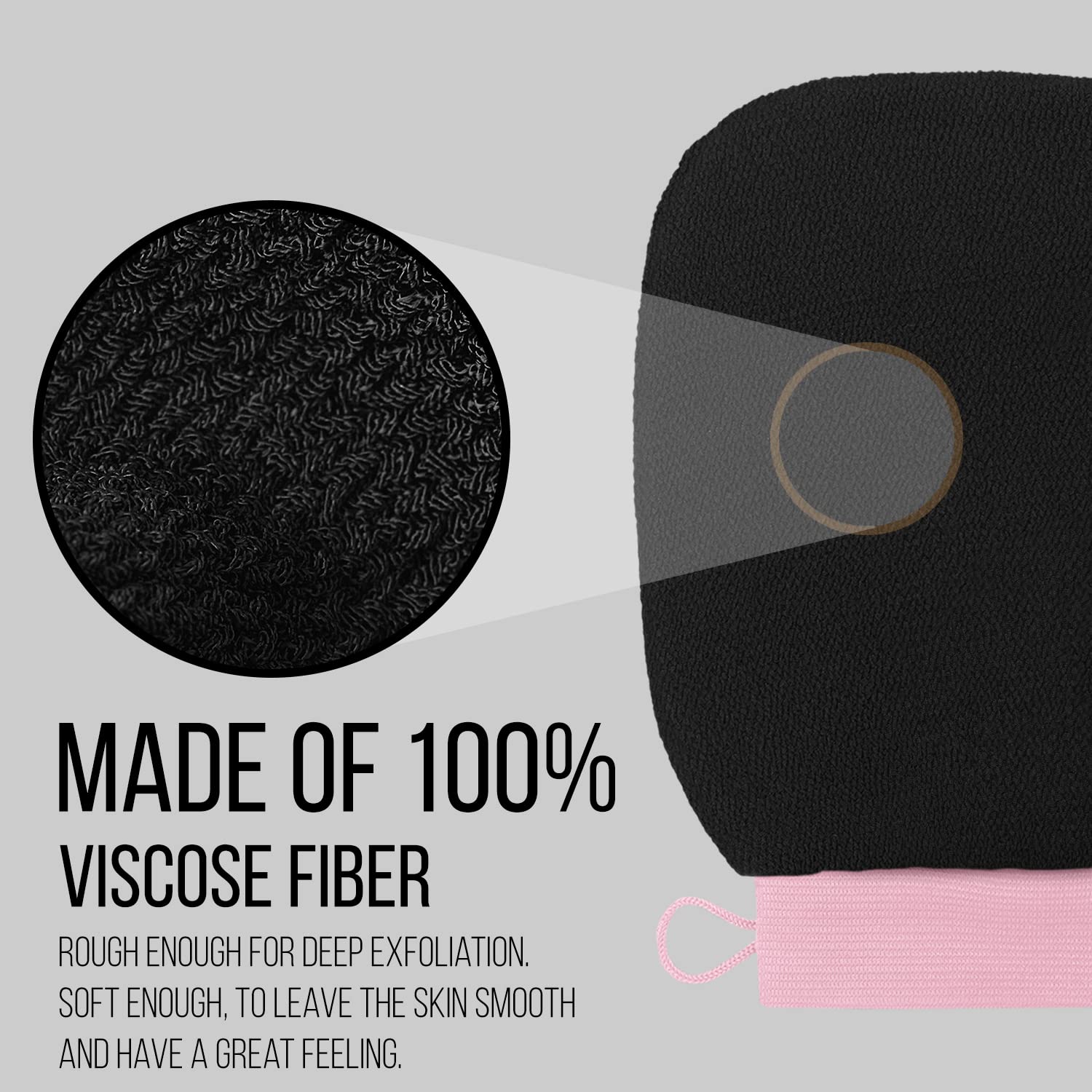 Valitic Exfoliating Glove For Body Scrub- Body Scrubber Exfoliator Mitt For Shower & Bath - Exfoliating Body & Face Dead Skin Re