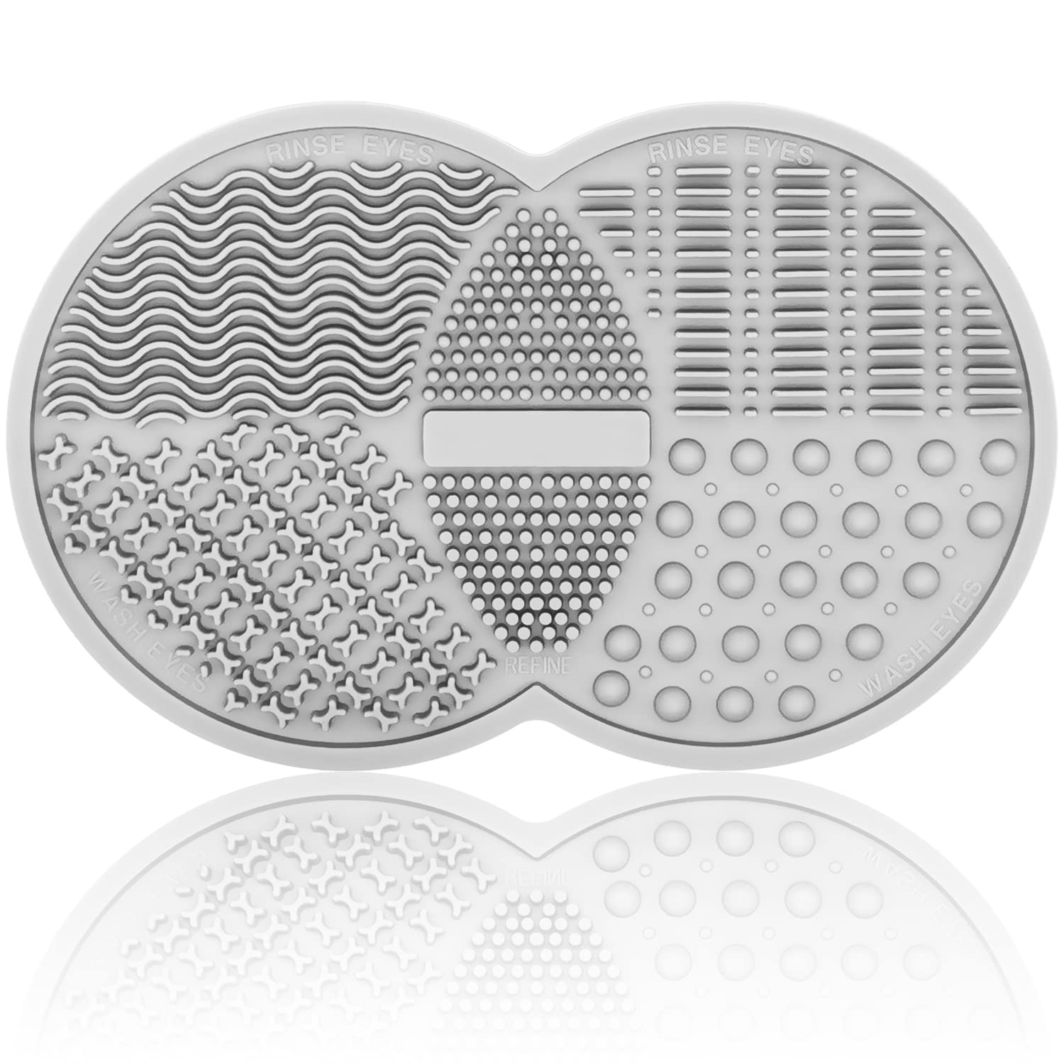 Makeup Brush Cleaning Mat, Silicone Makeup Brush Scrubber, Makeup Brush Cleaner Pad, Cosmetic Brush Cleaner, Brush Cleaning Pad,