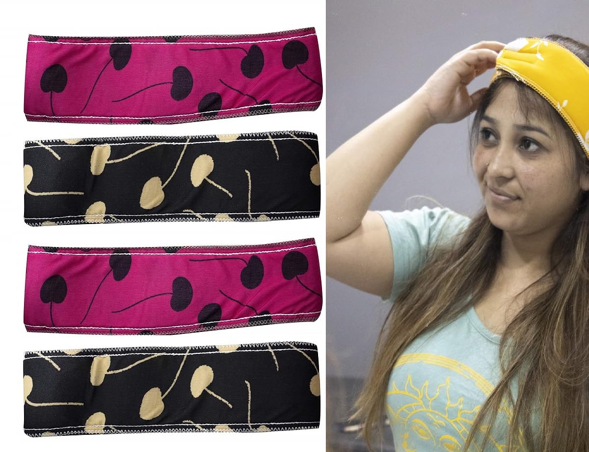 Glan Facial Headband For Women MakeUp Headband For Shower Facials Hairdressing Spa Yoga Sports Shower Adjustable Hair Band For 