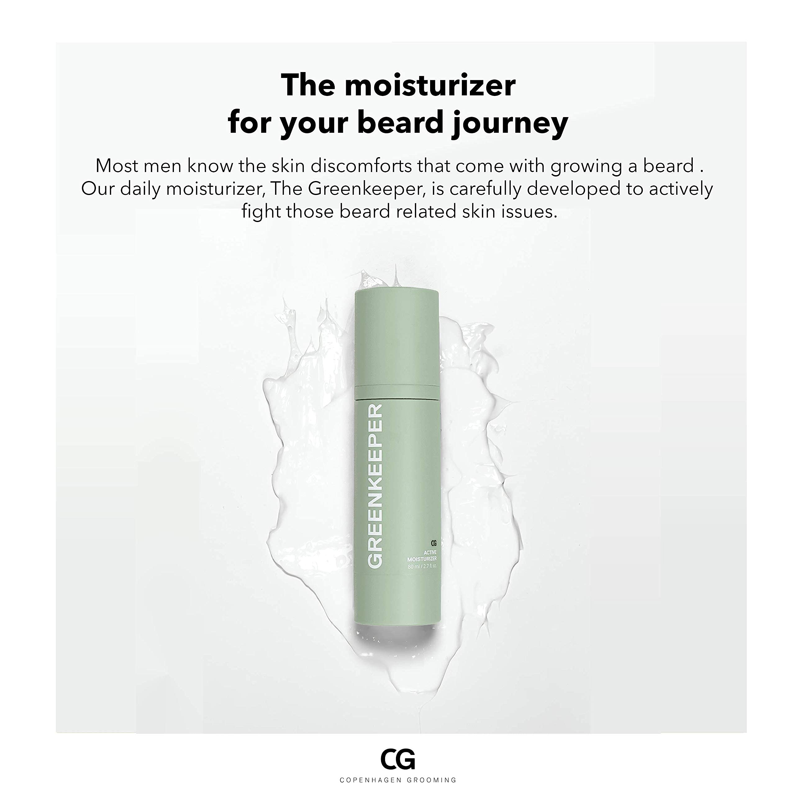 Copenhagen Grooming The Greenkeeper - Fight dry, flaky, and irritated skin. The Greenkeeper moisturizes and soothes your skin. M