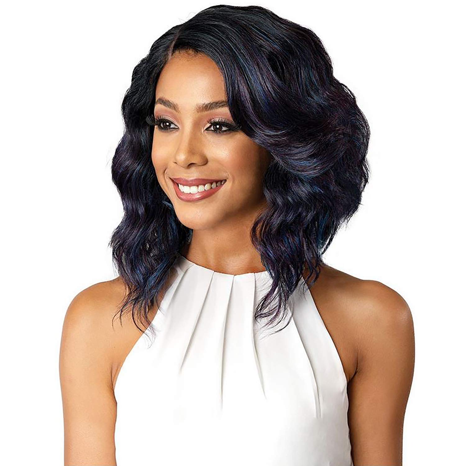 BOBBI BOSS Premium Synthetic Lace Front Wig - MLF181 DENNA (TT1B/PUL99)