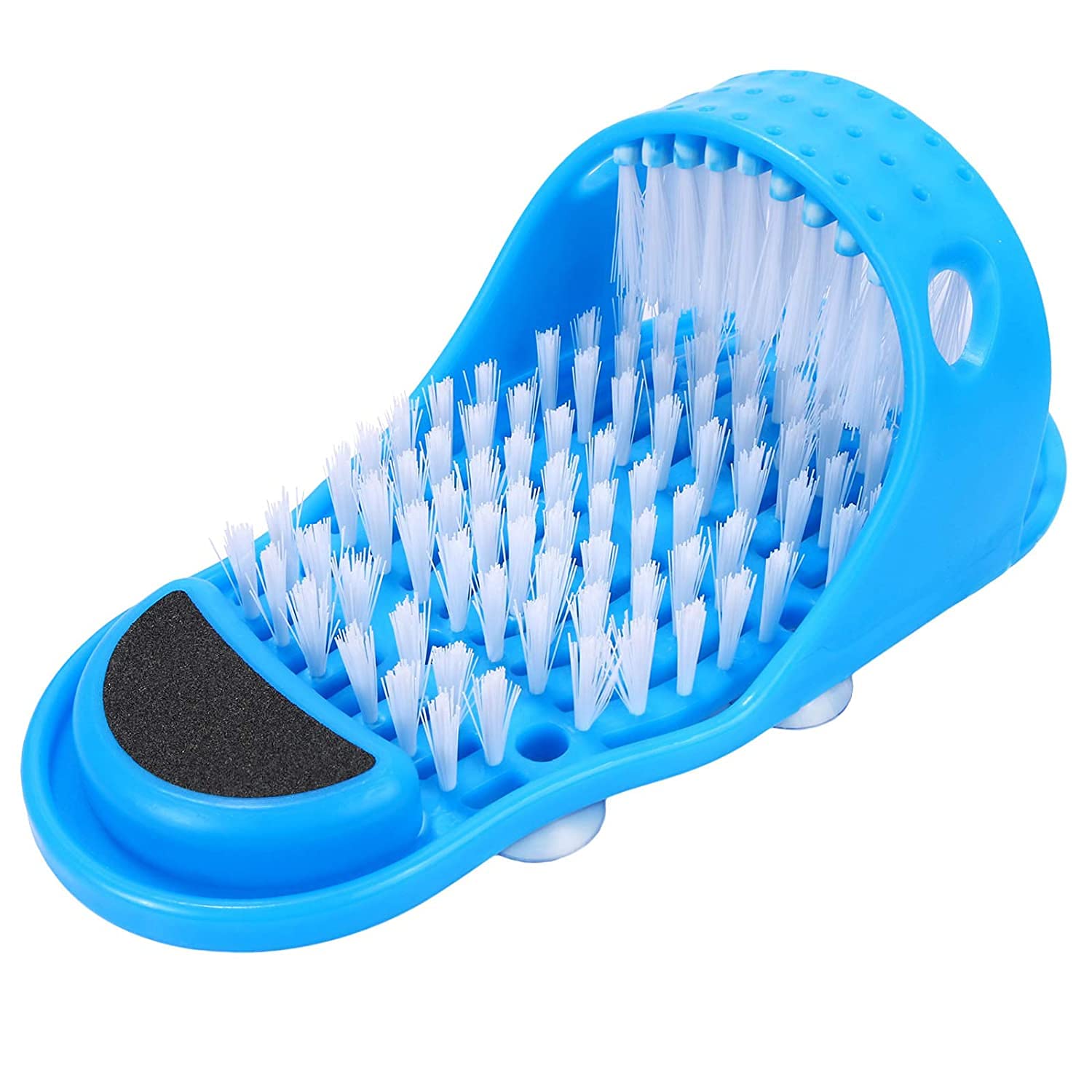 MIKIMIQI Magic Feet Cleaner Brush Simple Foot Scrubber Feet Shower Spa Easy Feet Cleaning Slipper Exfoliating Foot Massager Brus
