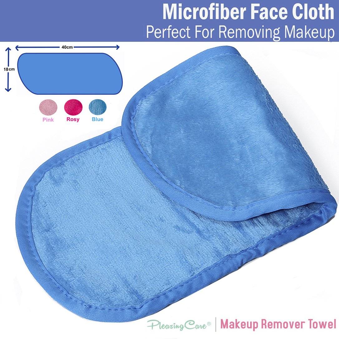 Makeup Remover Cloth Clean Towel, Reusable Facial Cleansing Towel - Chemical Free, Remove Makeup Instantly With Just Water - Mon