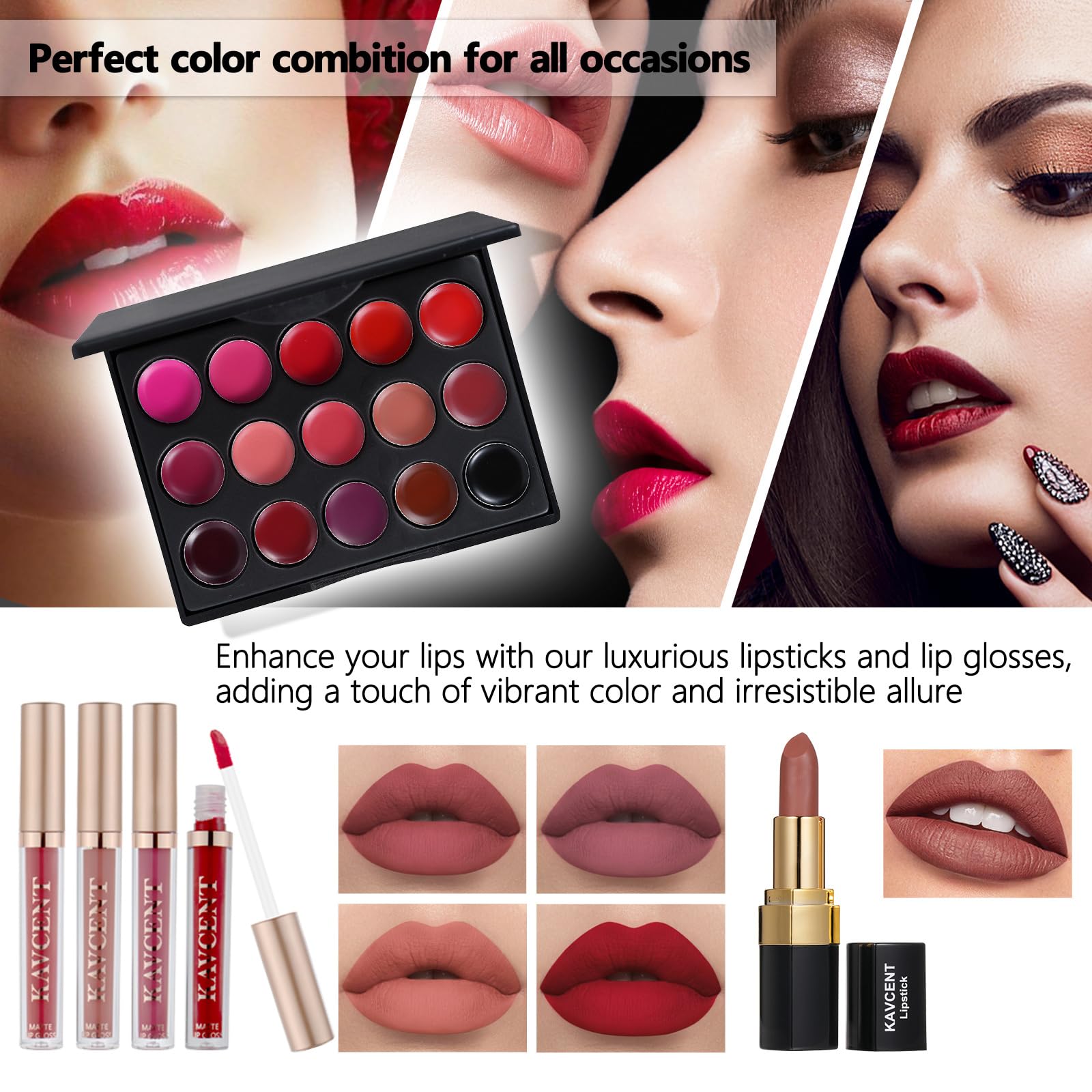 Makeup Sets For Teens Makeup Kit For Women Full Kit Makeup Set Makeup Kit Eyeshadow Palette Foundation Mascara Contour Lipgloss