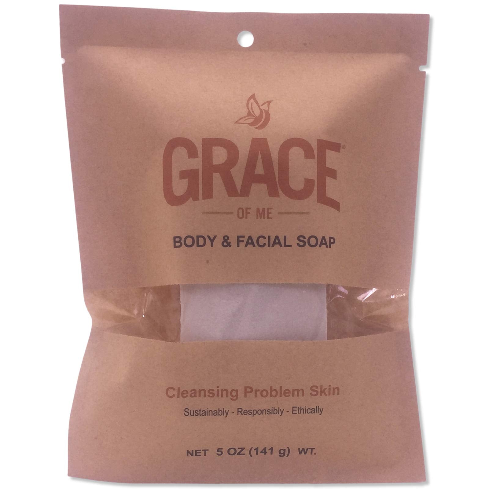 Dermaharmony Aloe, Cucumber & Bentonite Clay 2% Pyrithione Zinc Soap by Grace of Me (4 oz)