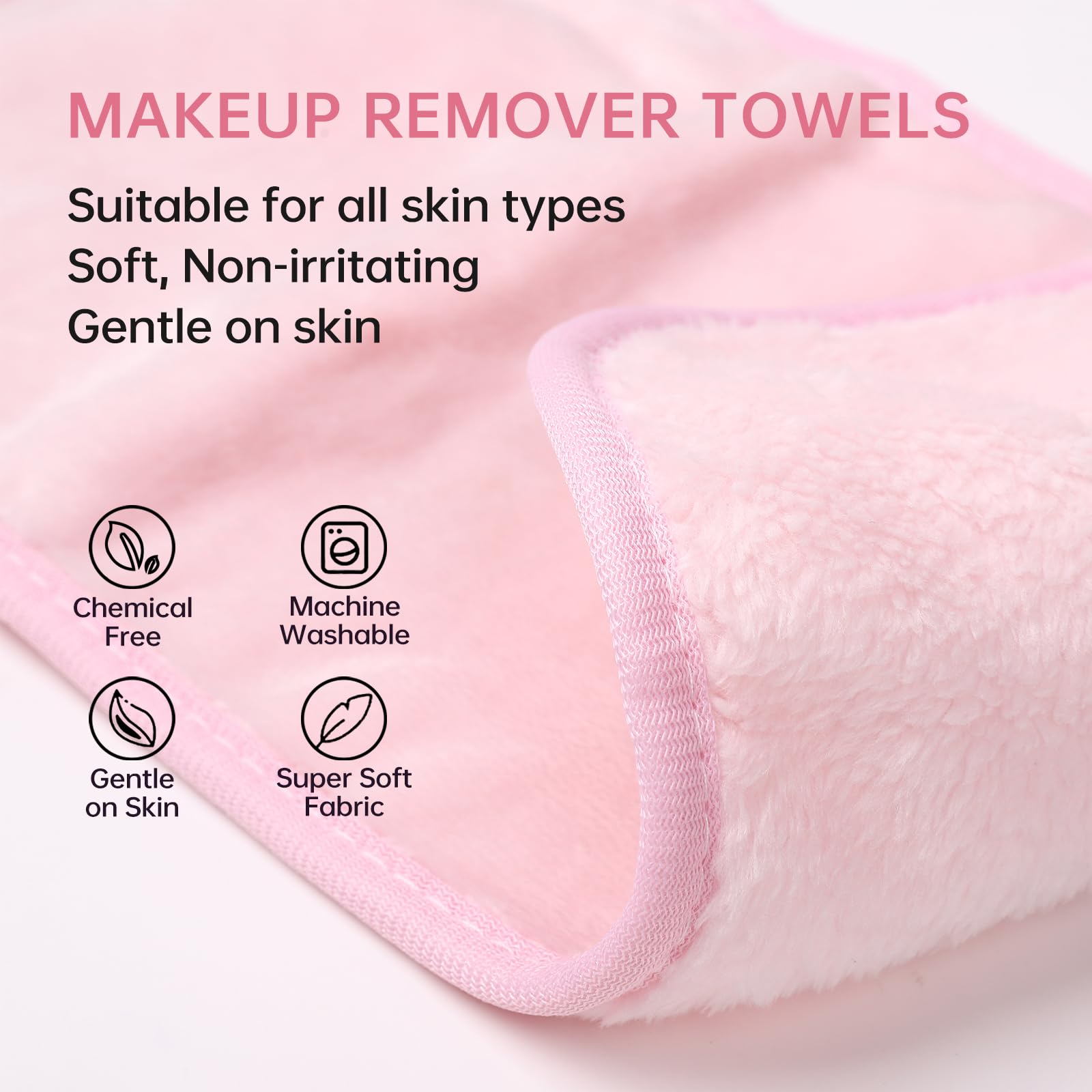 Ucanbe Cleansing Balm Makeup Remover, 3.17Oz Cleansing Balm + 4Pcs Large Size Makeup Remover Cloths, Makeup Cleansing Balm For W