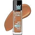 Maybelline Fit Me Matte + Poreless Liquid Oil-Free Foundation Makeup, Coconut, 1 Count (Packaging May Vary)