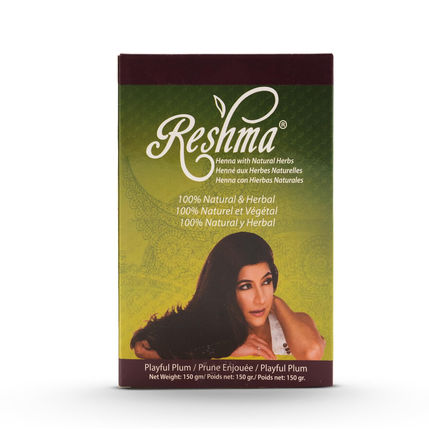 Reshma Beauty Classic Henna Hair Color 100% Natural, For Soft Shiny Hair, Henna Hair Color, Gray Coverage, Ayurveda Hair Product
