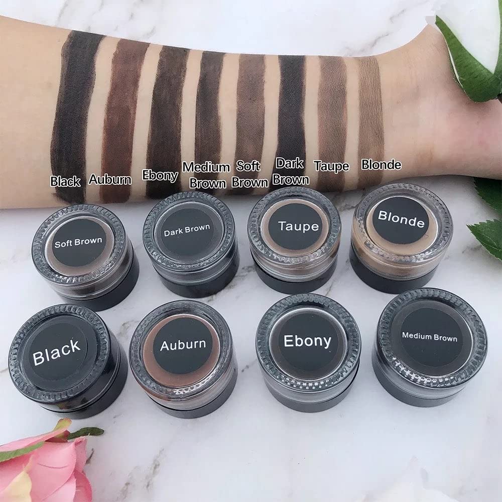 Makeup Revolution Brow Pomade, Waterproof Eyebrow Pomade, Long Lasting With Extreme Hold, Smudge-Proof, Vegan & Cruelty Fee, Med