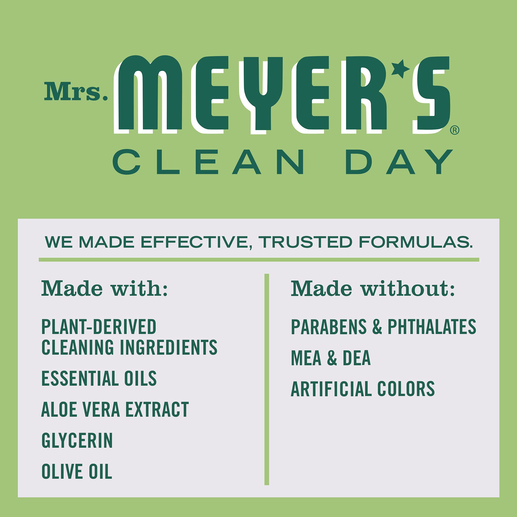 Mrs. Meyer 'S Clean Day Hand Soap, Made With Essential Oils, Biodegradable Formula, Limited Edition Iowa Pine, 12.5 Fl. Oz - Pac
