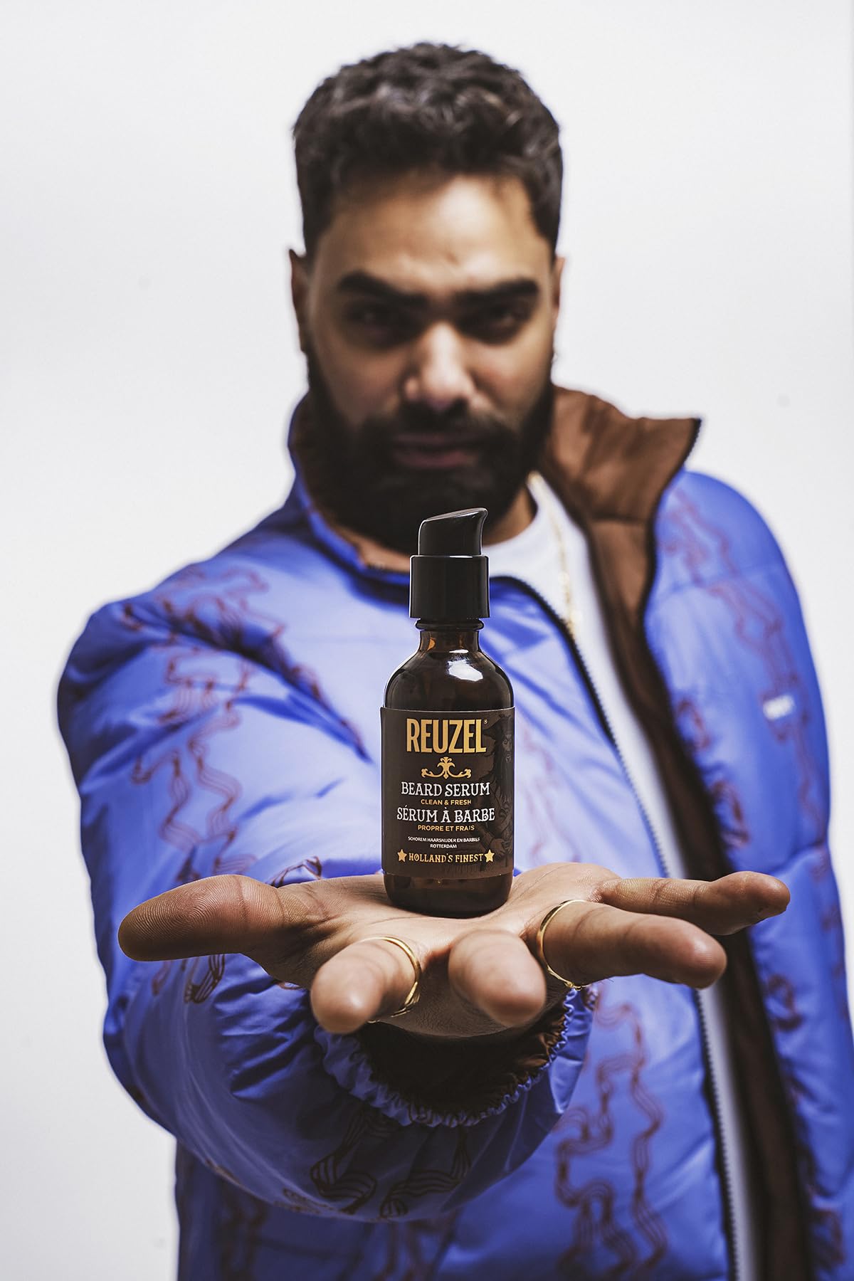 Reuzel Clean & Fresh Beard Serum, Hydrating, Non-Comedogenic, Natural, Non-Greasy Finish, 2 Oz