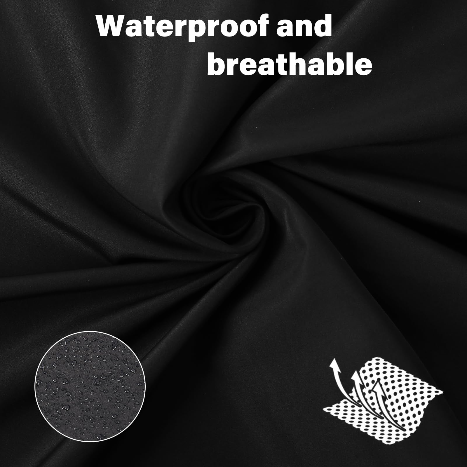 Llezza Professional Salon Hair Cutting Cape, Barber Cape For Men/Women, Adjustable Snap Button With Waterproof Hairdressing Salo