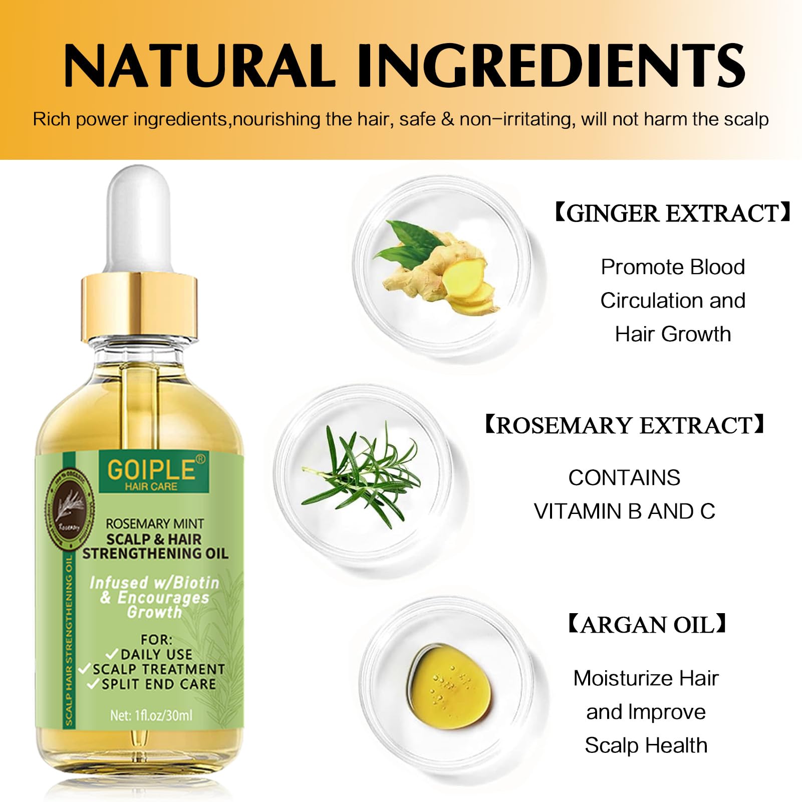 Braid Foam Control Mousse Braiding Mousse For Braids Twist, Locs, No Flake Mousse For Braids Style And Moisturizes, Rosemary Oil