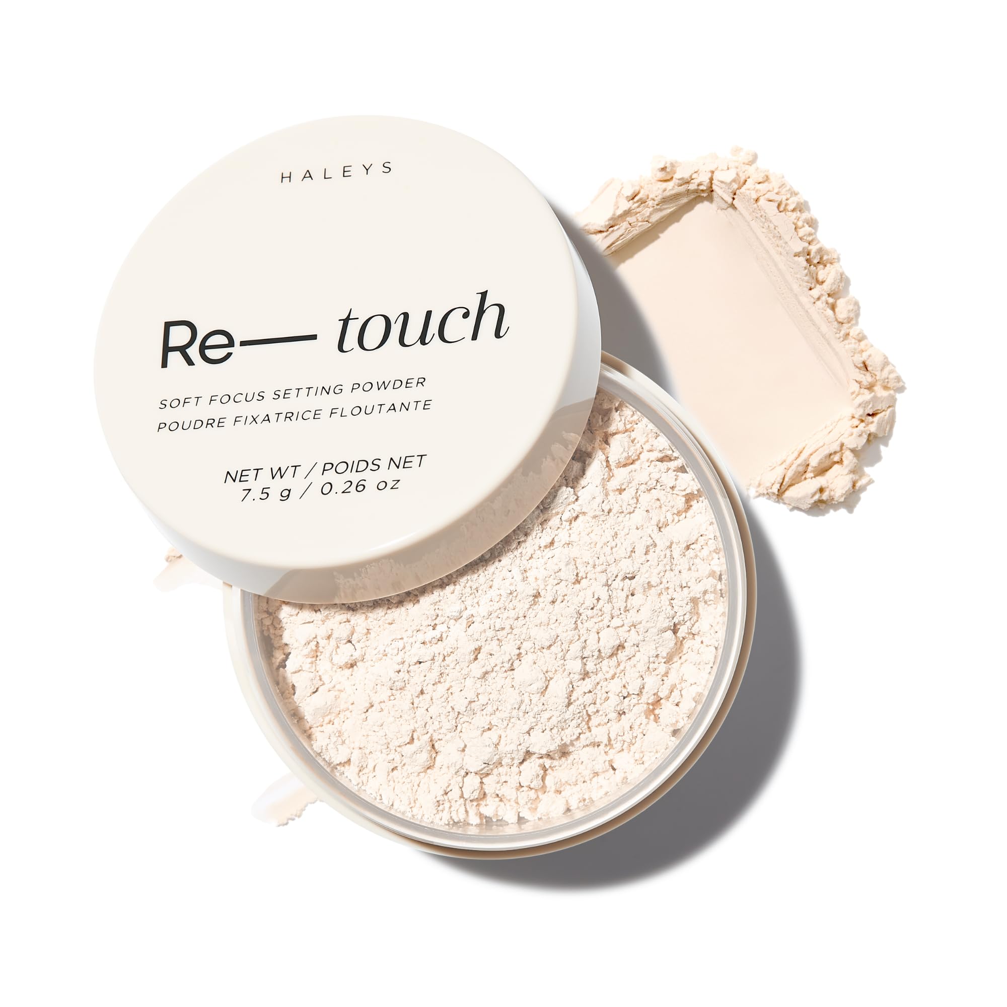 Haleys Retouch TalcFree Loose Powder, Translucent, Oil Control, Blurring