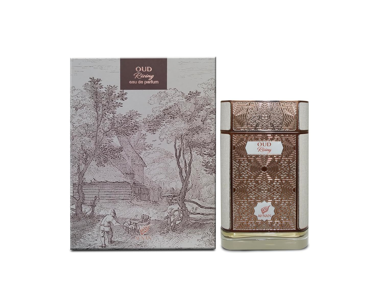 Afnan Oud Rising Unisex Eau De Parfum, 2.7 Fl. Oz