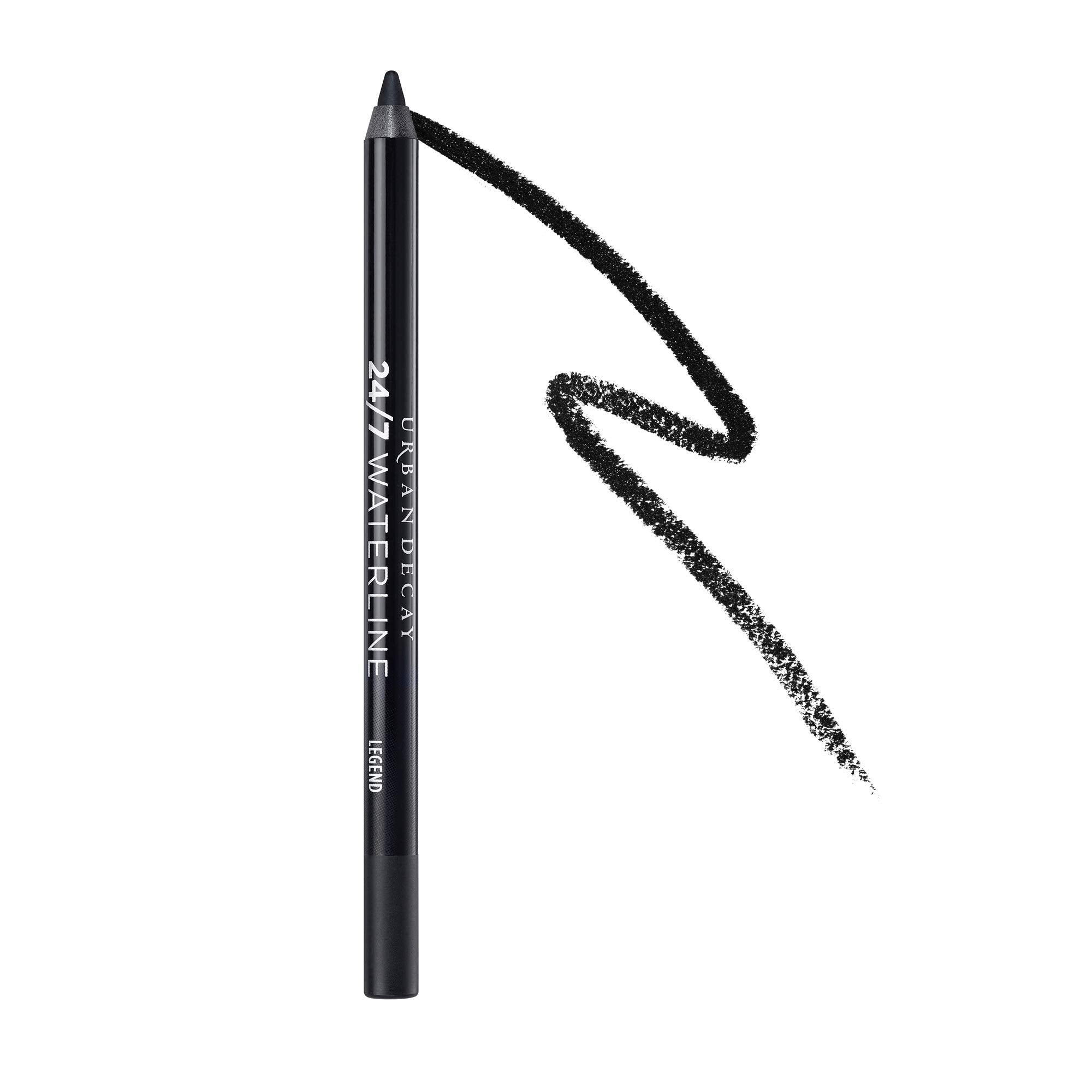 Urban Decay 24/7 Waterline Eye Pencil, Waterproof Eyeliner For Tightlining, Smudge-Proof, Creamy Demi-Matte Black Liner, Smoky E