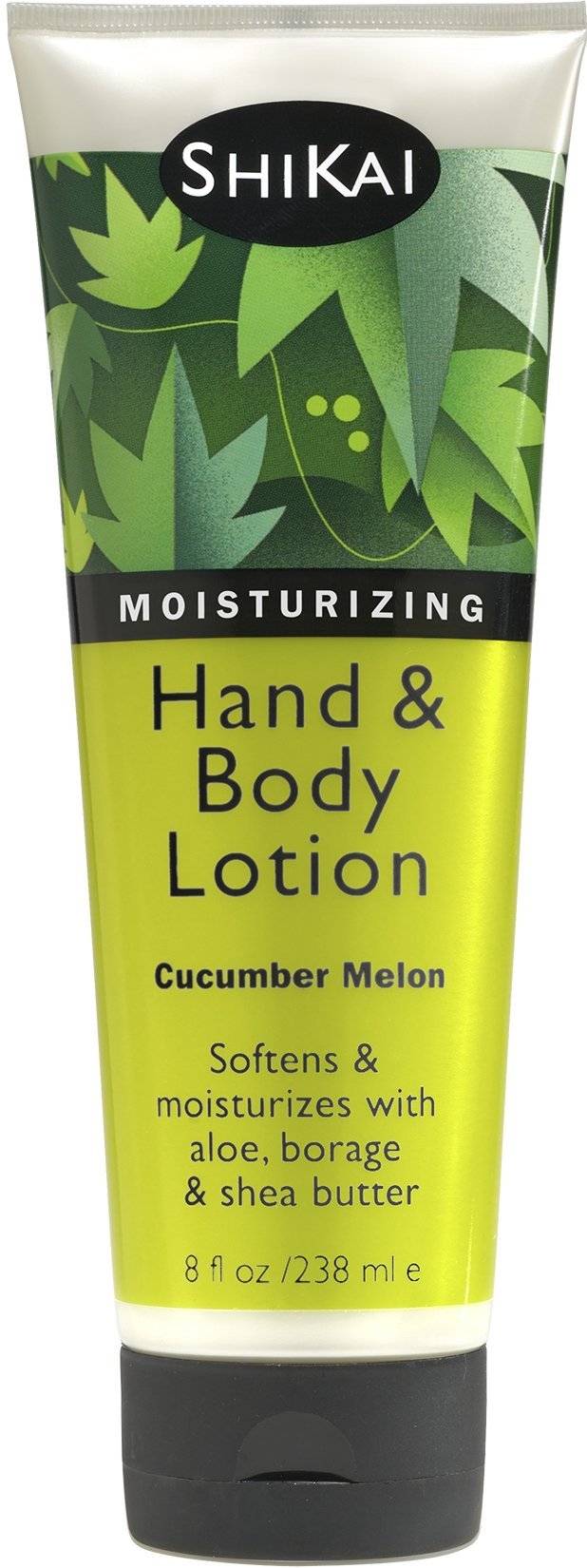 Shikai Hand & Body Lotion (Cucumber Melon, 8Oz) | Daily Moisturizing Skincare For Dry And Cracked Hands | With Aloe Vera & Vitam