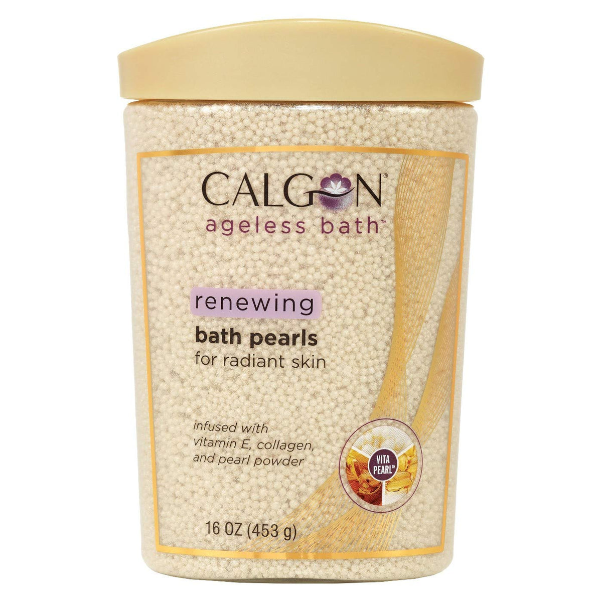 Calgon Ageless Bath Pearls, 16 Oz (Pack Of 3)