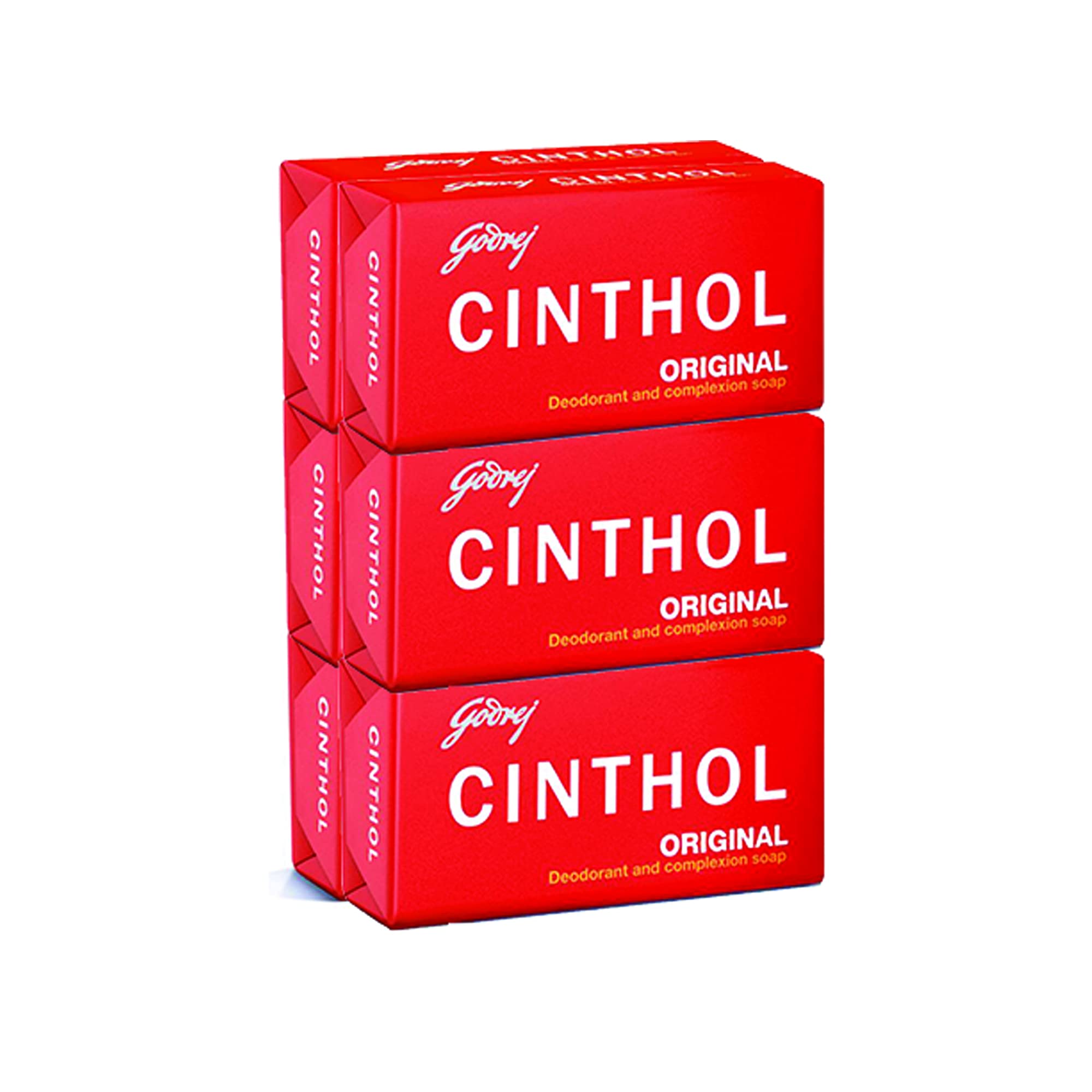 Cinthol Original Bath Soap - 99.9% Germ Protection, 100G (Pack Of 6)