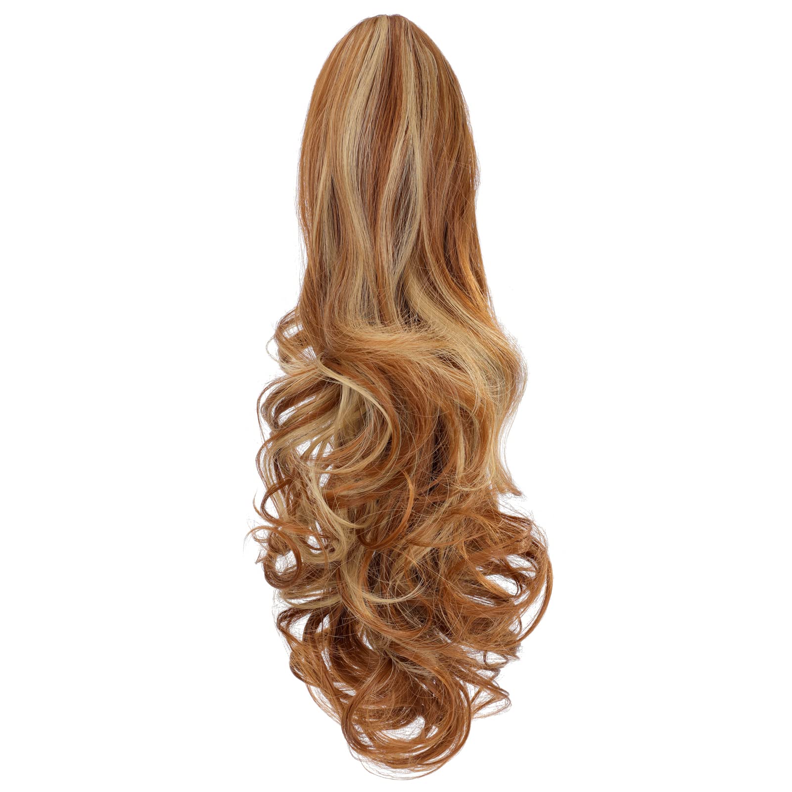 Mitrygreen Claw Clip Ponytail Extension 18'' Clip in Wavy Ponytail Hair Extensions Long Pony Tails for Women Extensions Light Au
