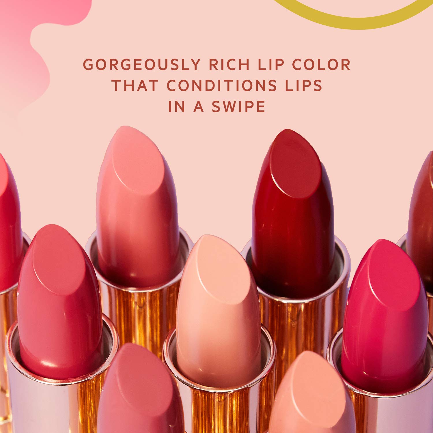 Flower Beauty Petal Pout Lipstick - Cruelty Free - Nourishing & Highly Pigmented Lip Color with Antioxidants (Chestnut Kiss - Cr