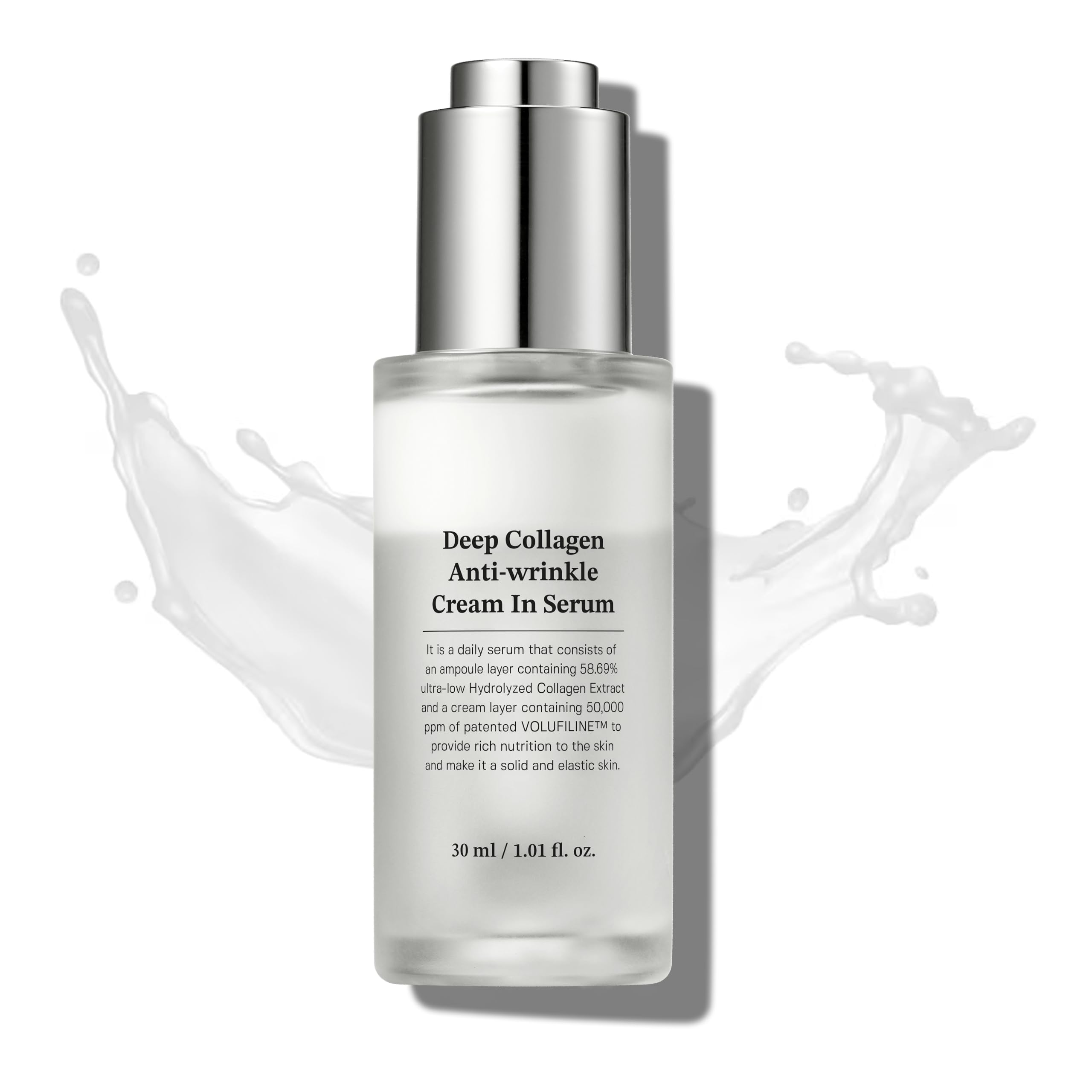 Sungboon Editor Deep Collagen Anti-Wrinkle Cream In Serum | Elasticity Improvement | Firming Anti Aging Facial Ampoule Serum | K