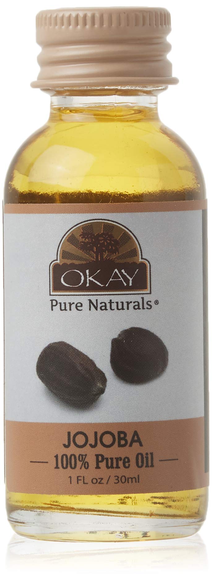 OKAY 100% PURE JOJOBA OIL 1oz / 30ml
