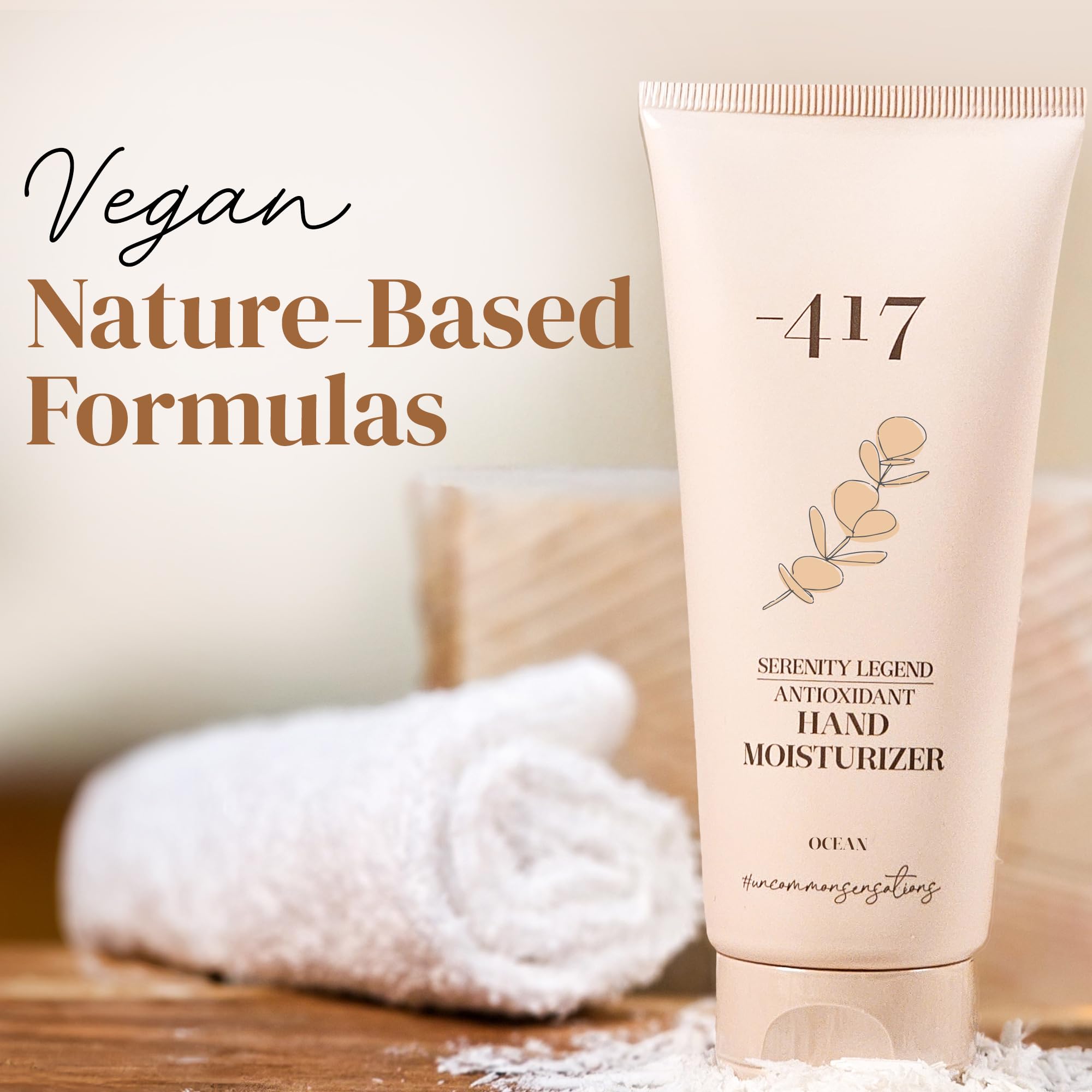 -417 Dead Sea Cosmetics Anti-Aging Hand Cream For Dry, Cracked Skin & Working Hands Features Essential Vitamins & Oils From The