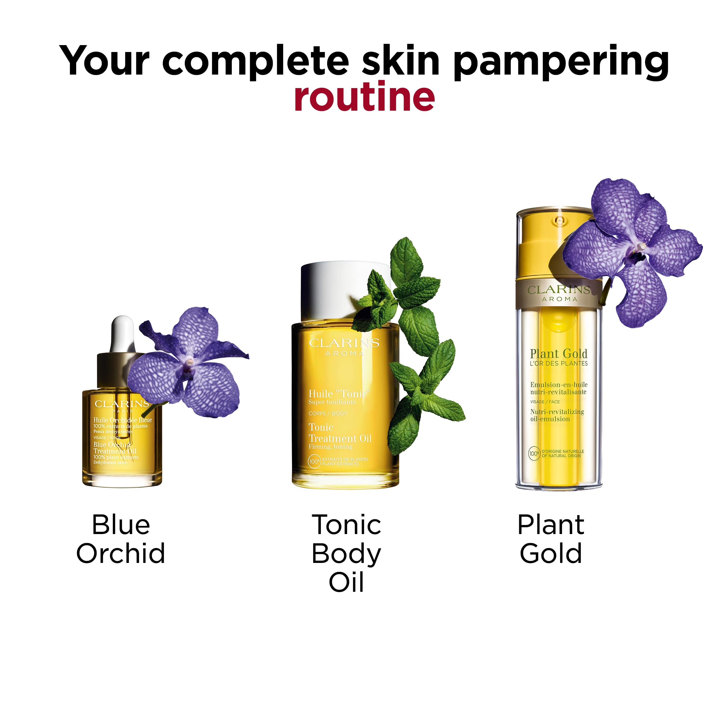 Clarins Plant Gold Oil-Emulsion | Hydrates, Nourishes And Restores Radiance | Lightweight, Non-Oily Moisturizer | 100% Natural P