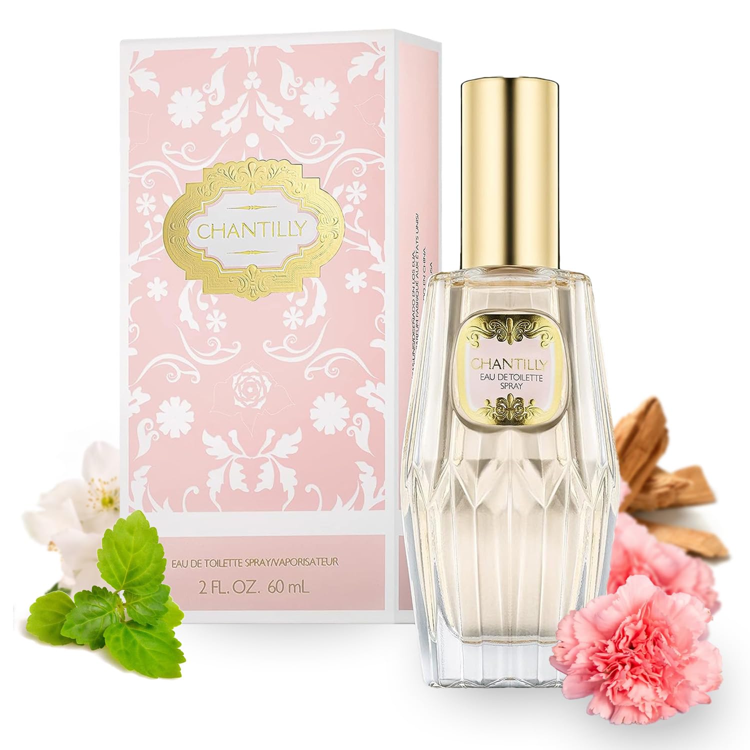Chantilly Eau De Toilette Spray For Women 2 Fl Oz