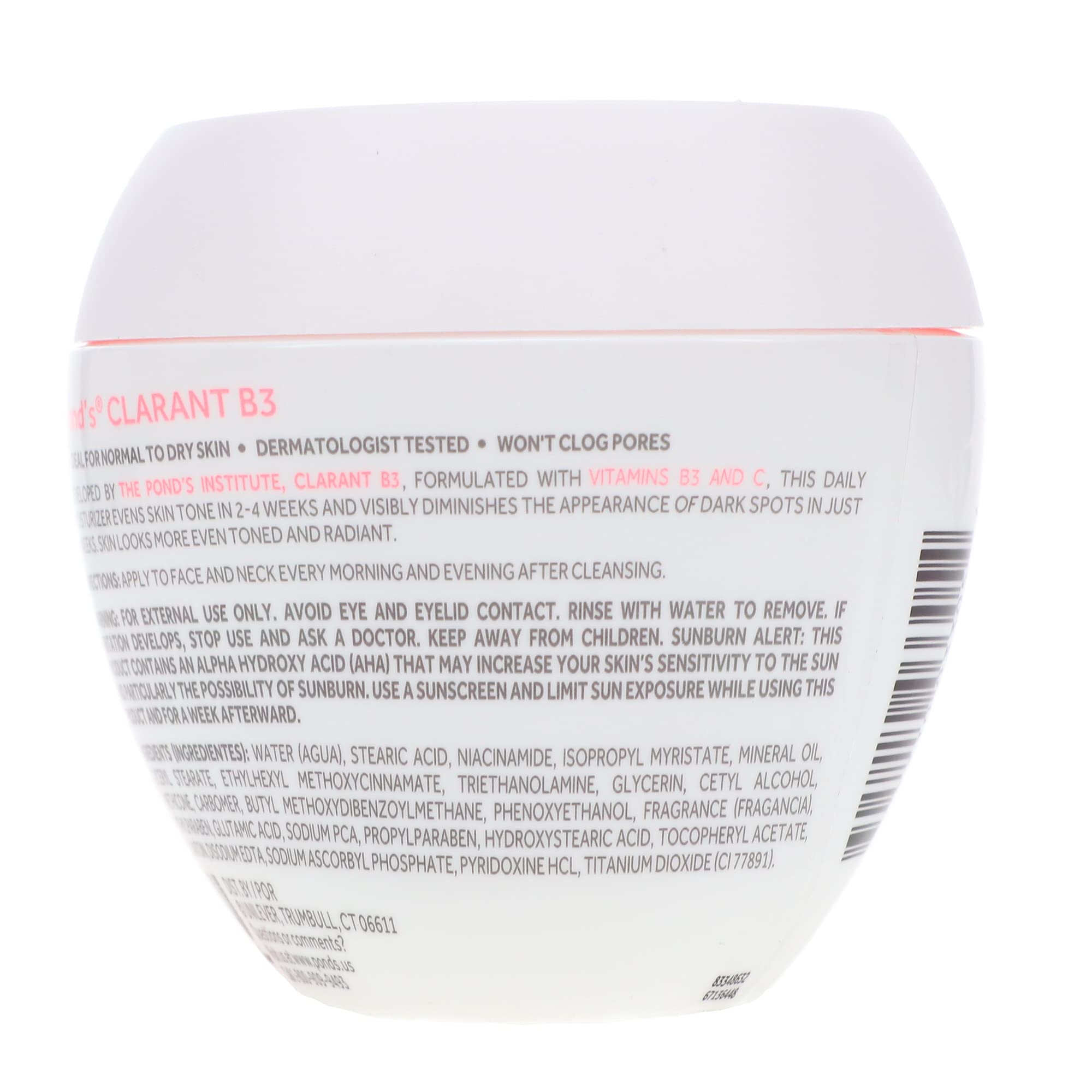 Pond's Dark Spot Corrector Clarant B3 Normal to Dry Skin 7 oz