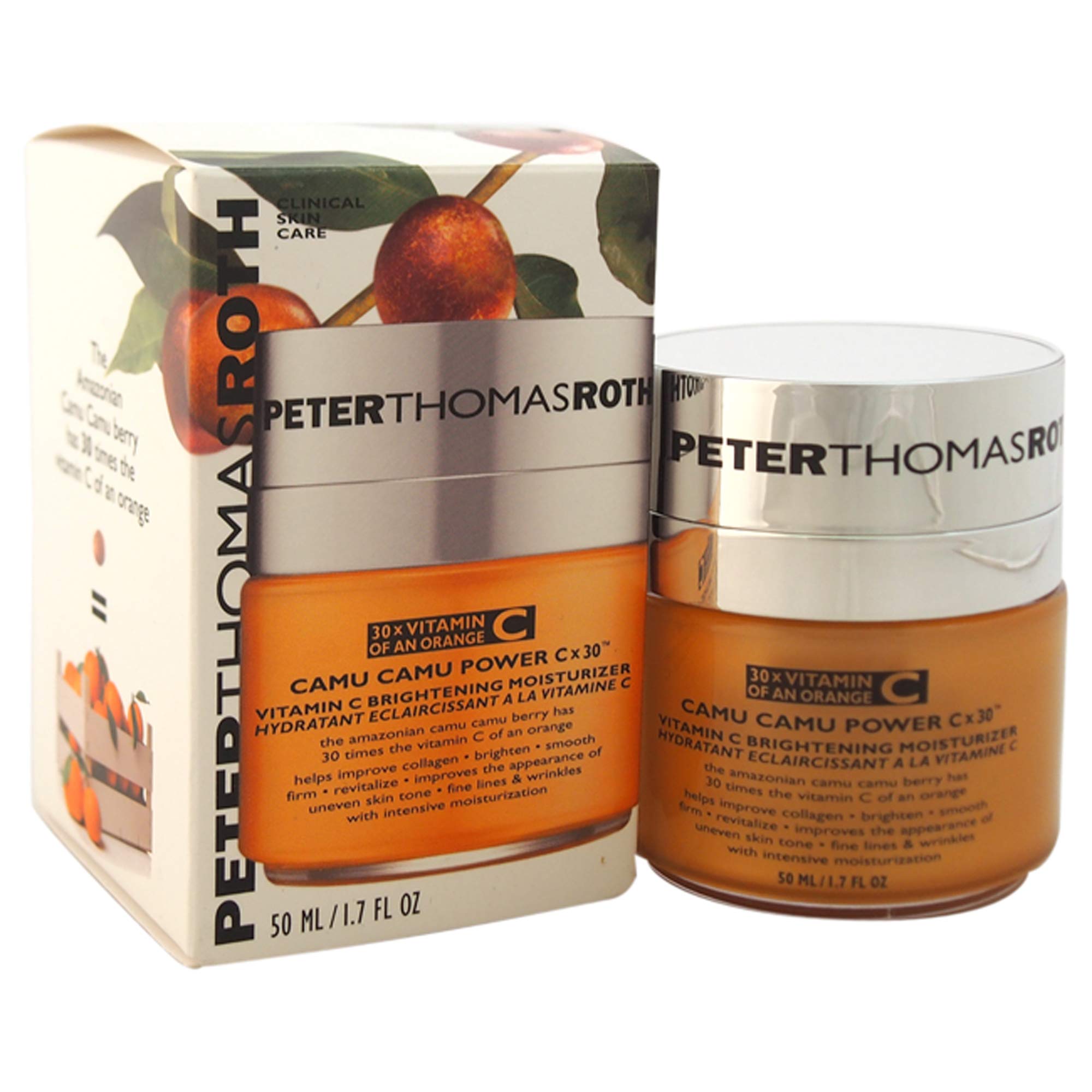 Peter Thomas Roth Camu Camu Power C-X 30 Brightening Moisturizer, 1.7 Fl Oz
