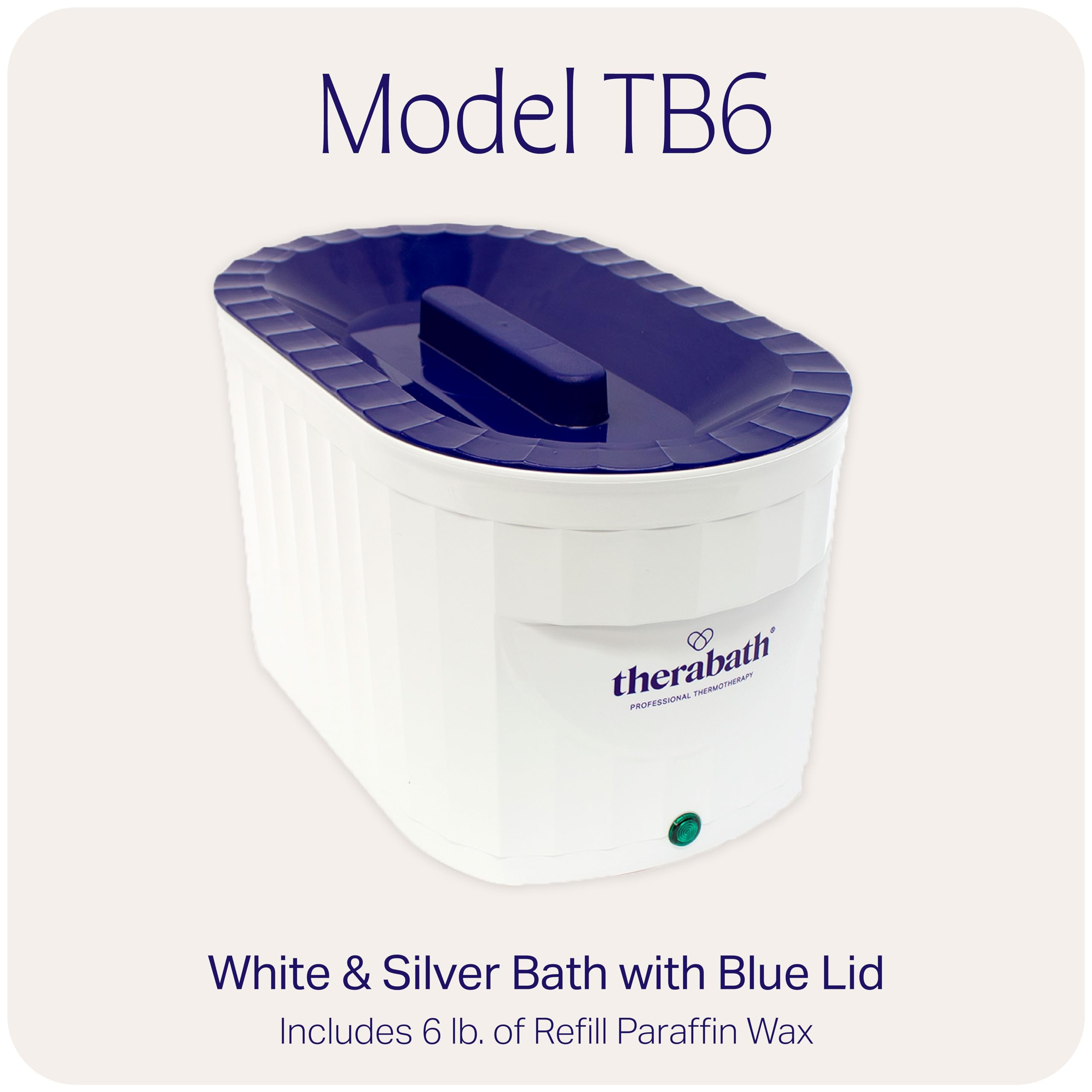 Therabath Professional Thermotherapy Tb6 Paraffin Wax Bath - Helps Relieve Arthritis & Muscle Stiffness - Heat Therapy For Hands