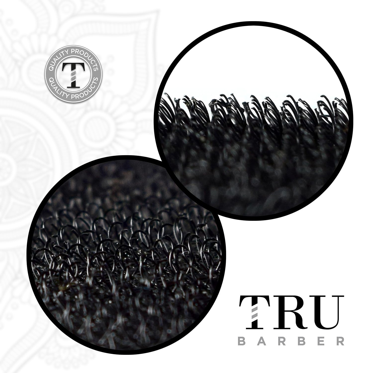 Tru Barber Hair Grippers  Bundle Pack 6 Pcs For Men And Women - Salon And Barber, Hair Clips For Styling, Hair Holder Grips (Bla