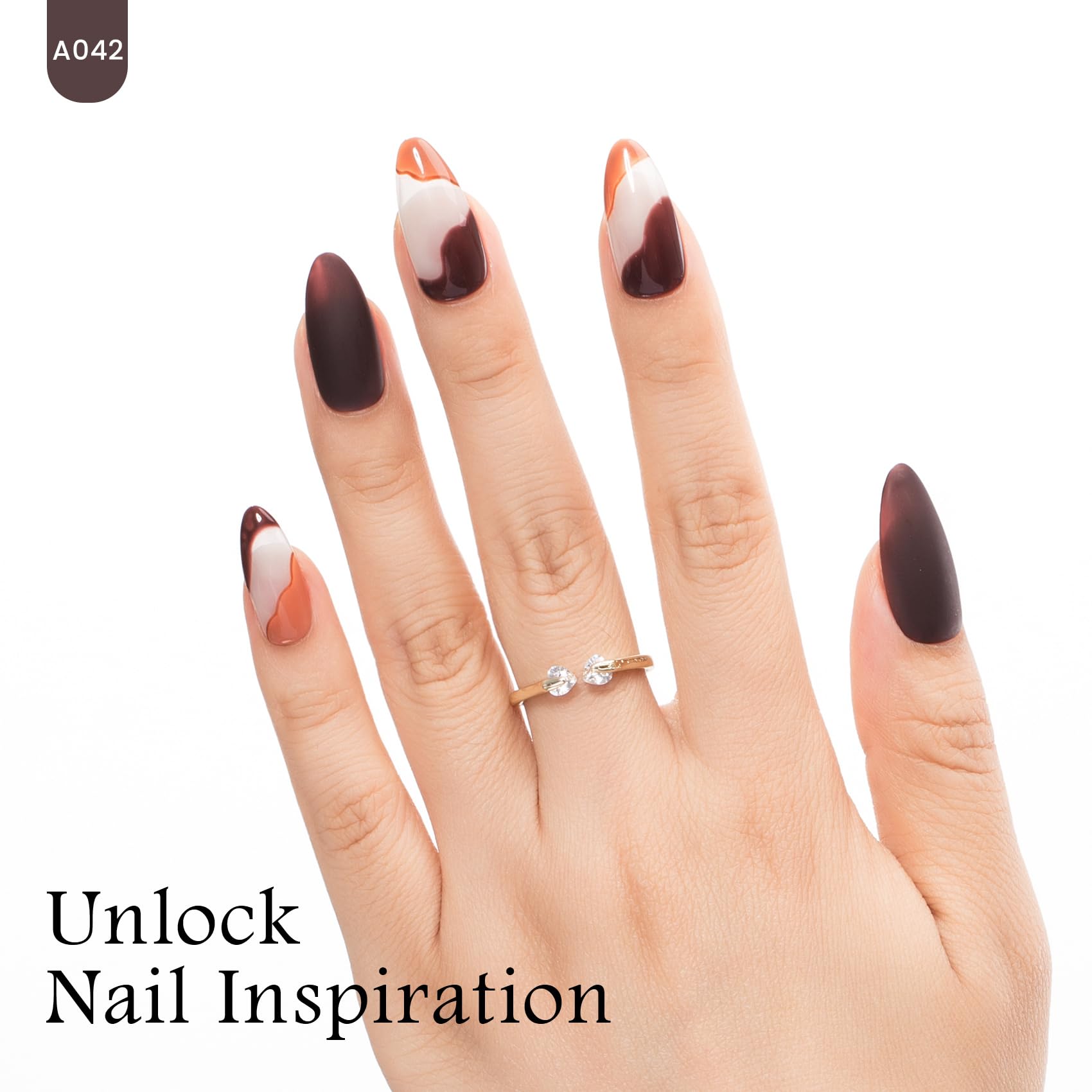 Maychao 15Ml Gel Nail Polish 1Pc Dark Brown Gel Polish Soak Off Uv Led Nail Polish Nail Art Starter Manicure Salon Diy At Home,