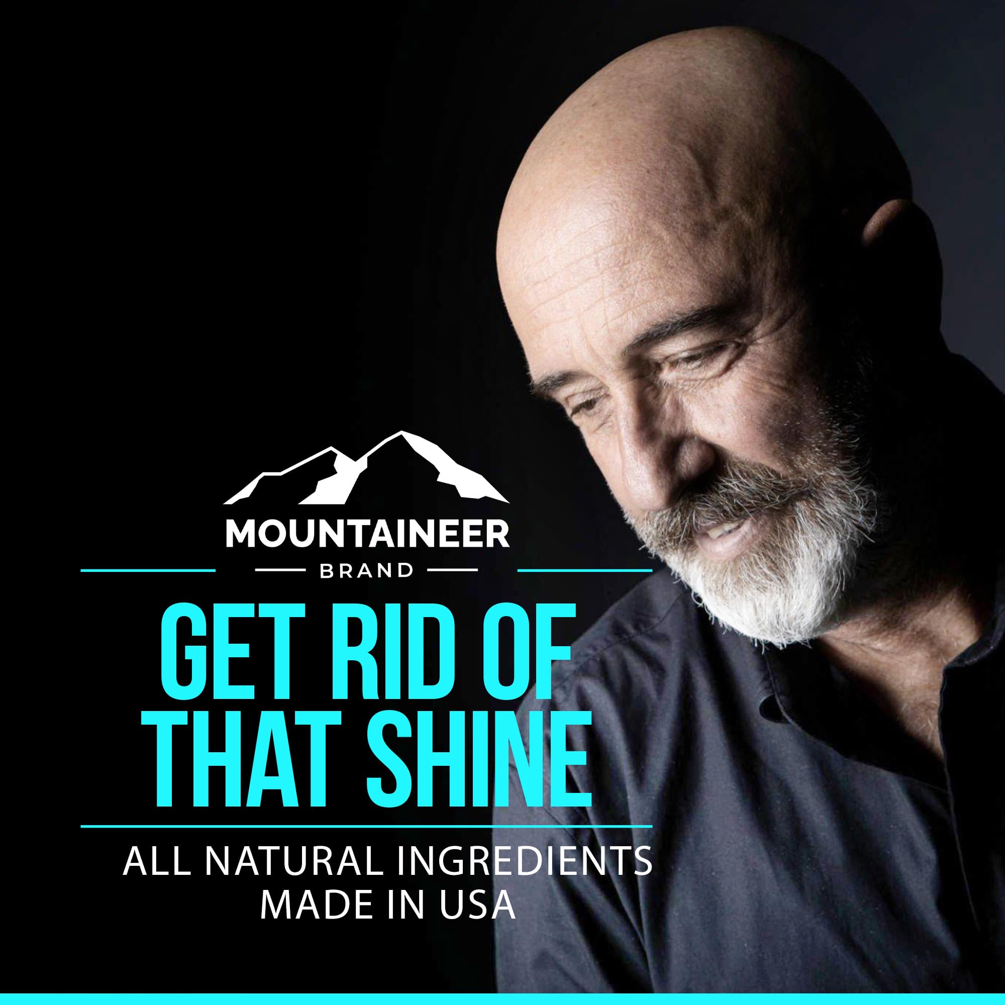 Mountaineer Brand Anti Shine Toner for Bald Head | PH Balancing | Fresh Scent | 4oz
